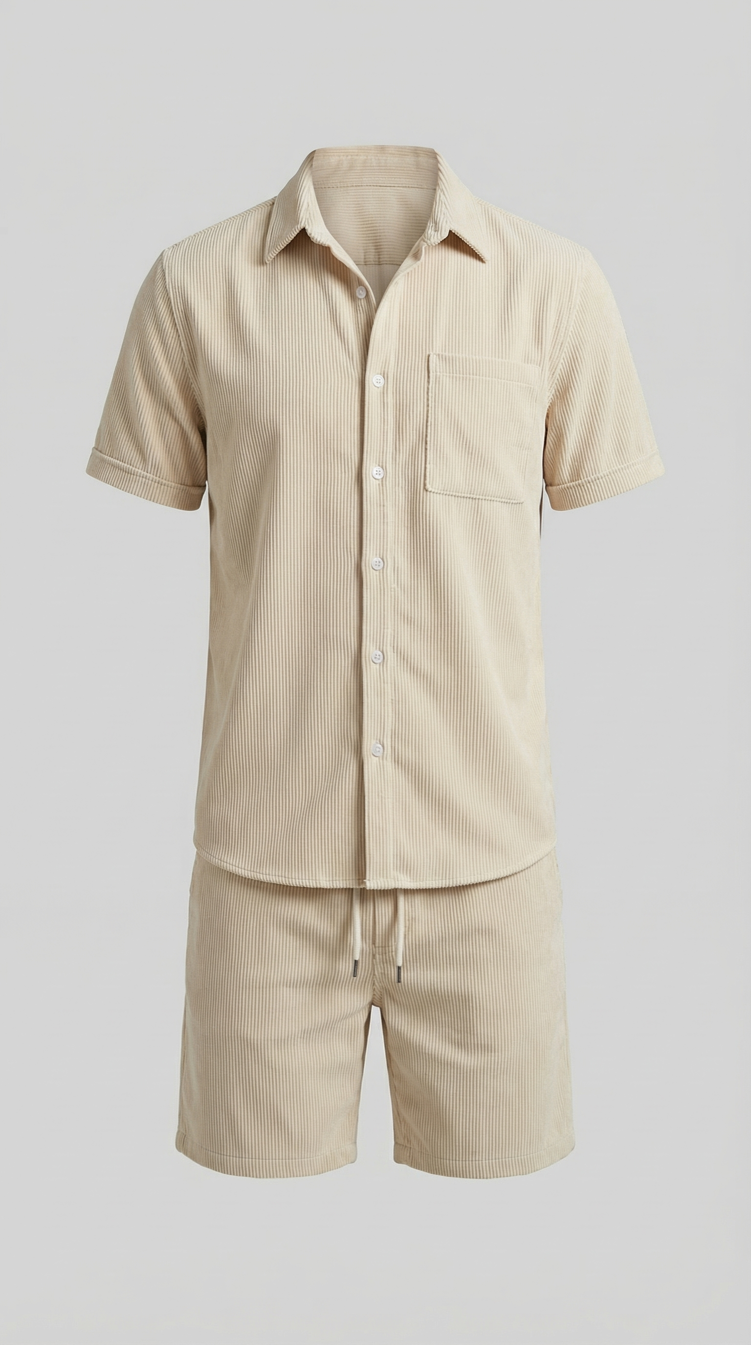 Conjunto de verano de lino para hombre