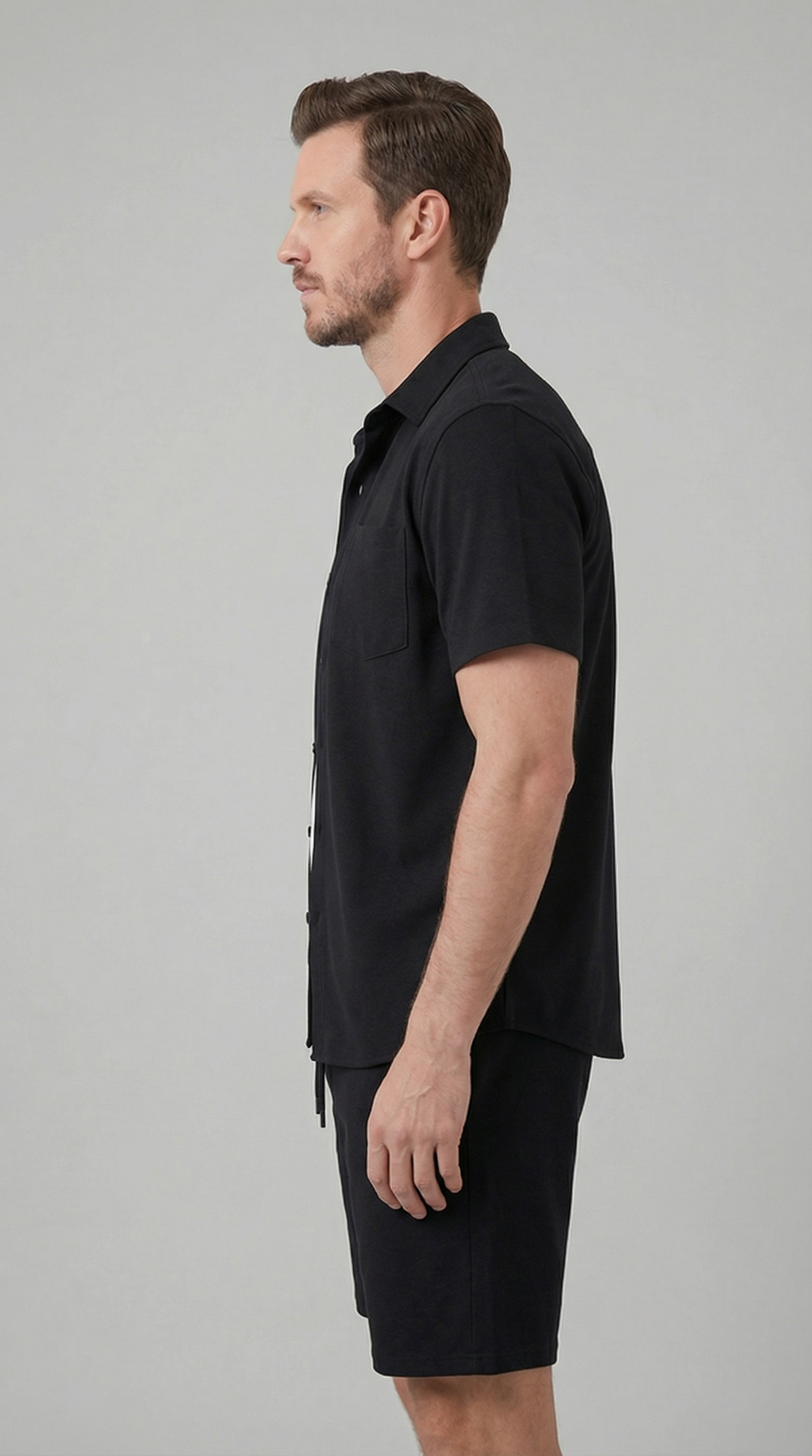 Conjunto de verano de lino para hombre