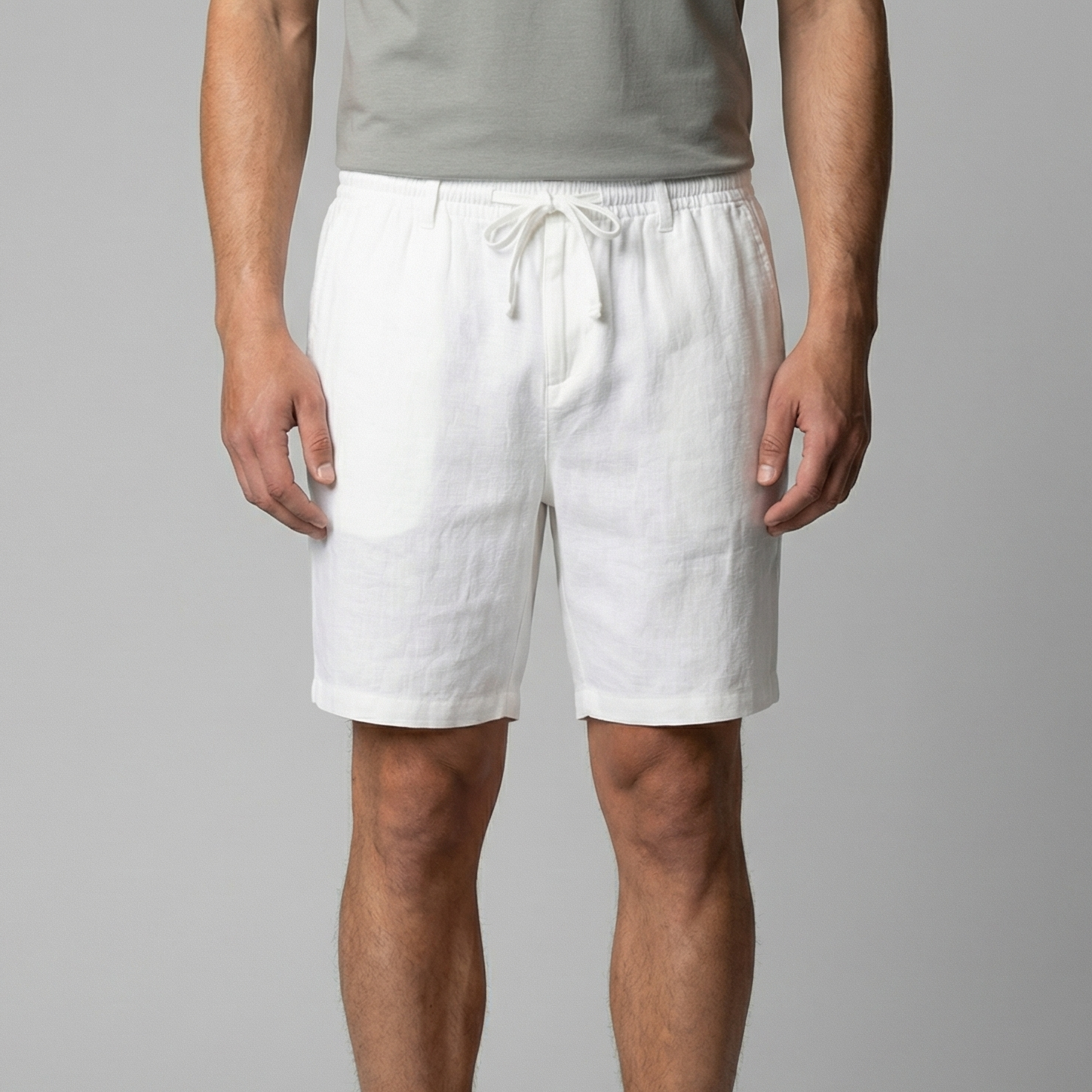 Men's Linen Summer Shorts