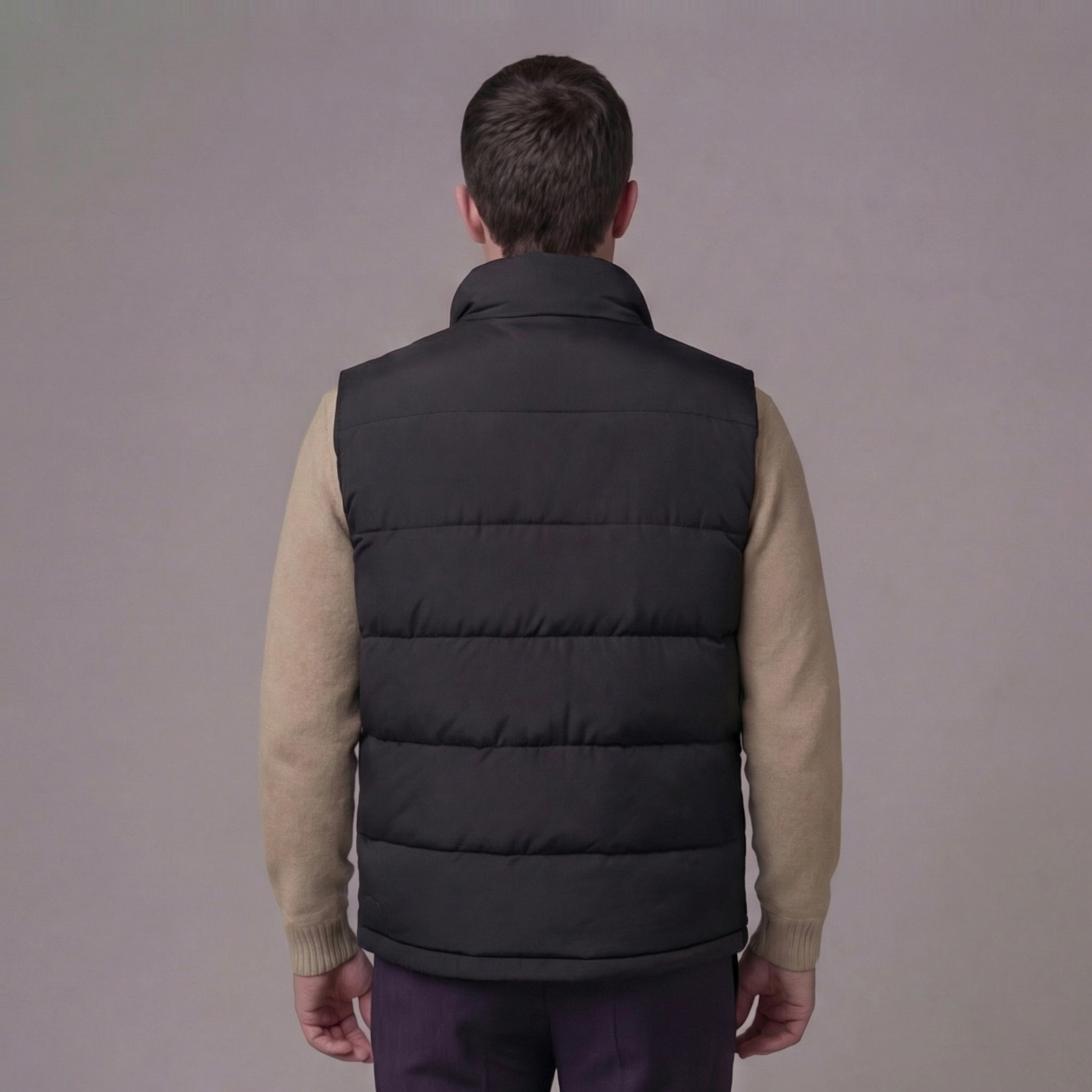 Herre polstret vest