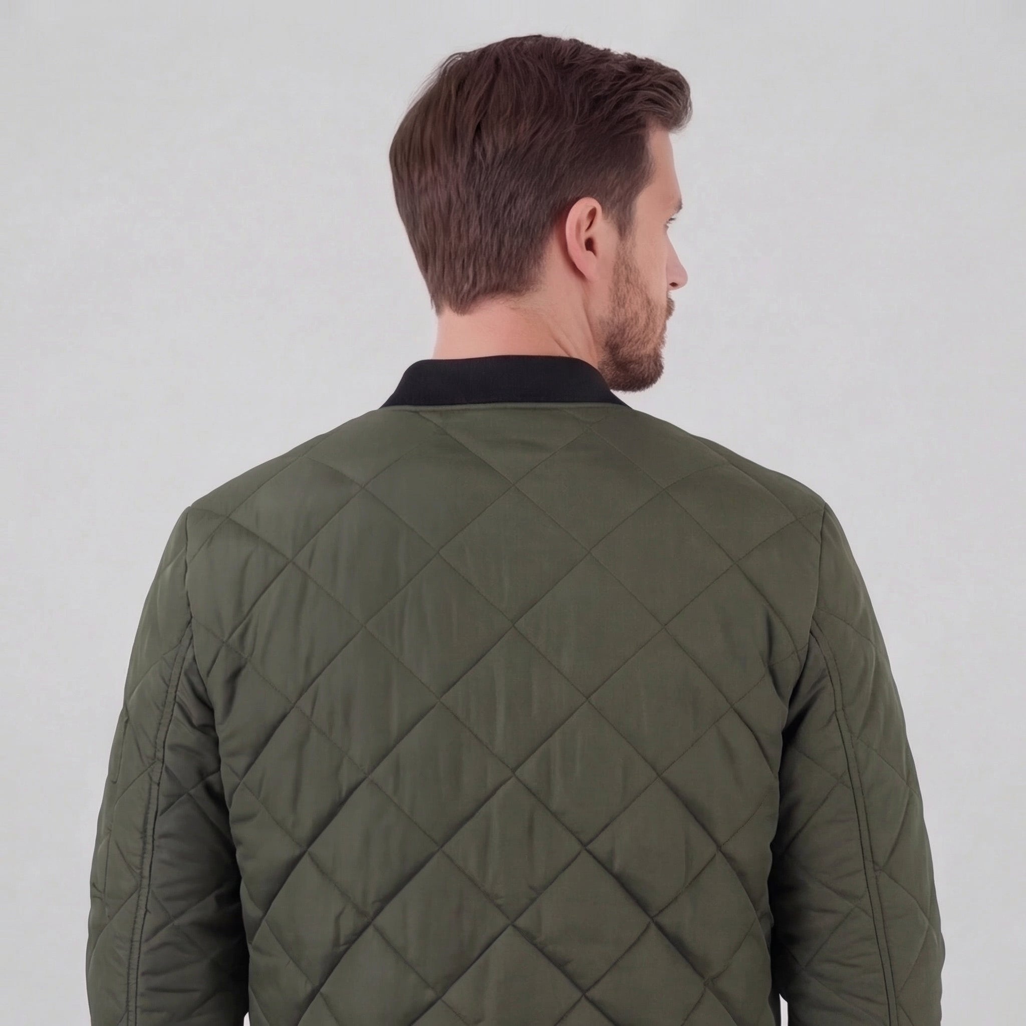 Herren gesteppte Frühlingsjacke