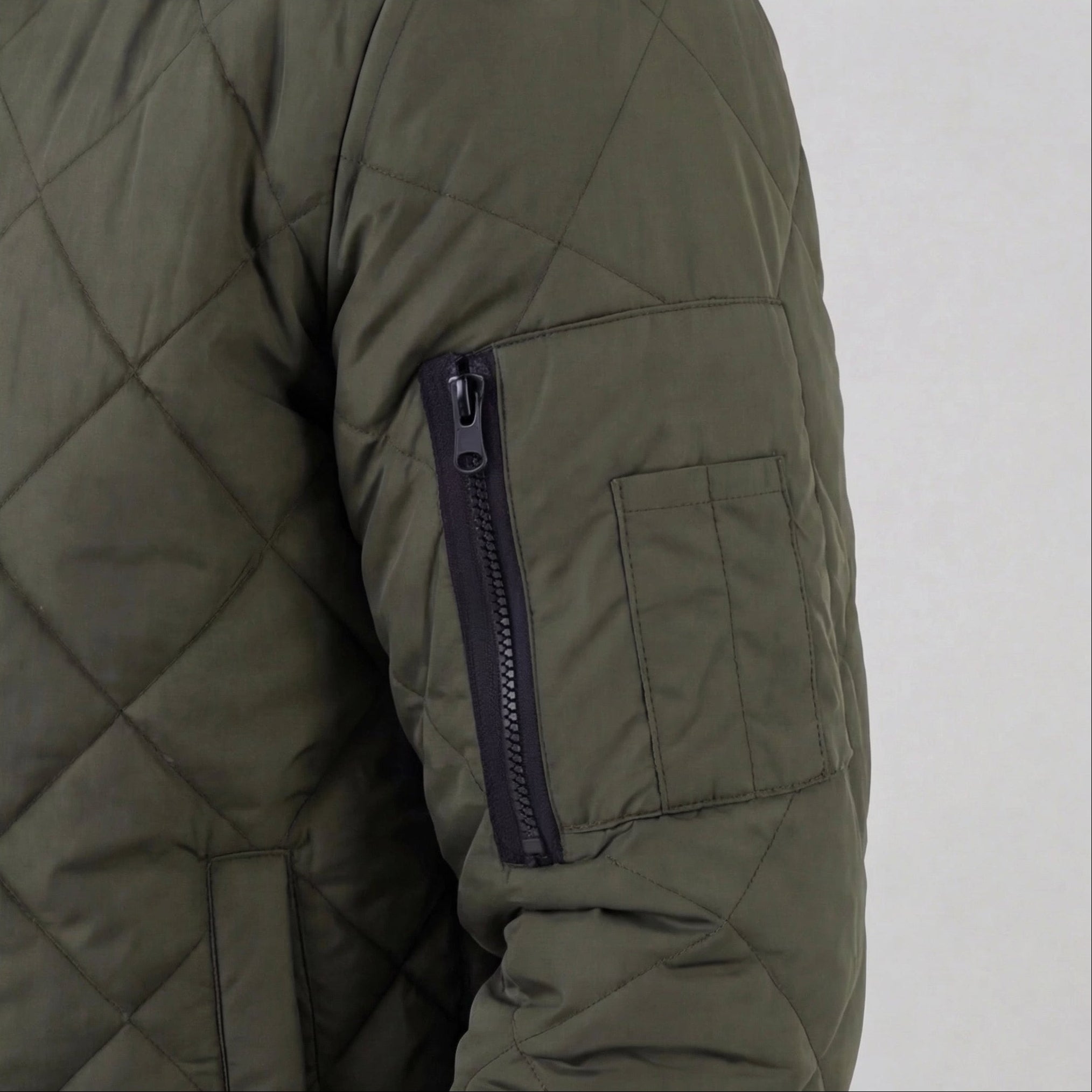 Herren gesteppte Frühlingsjacke