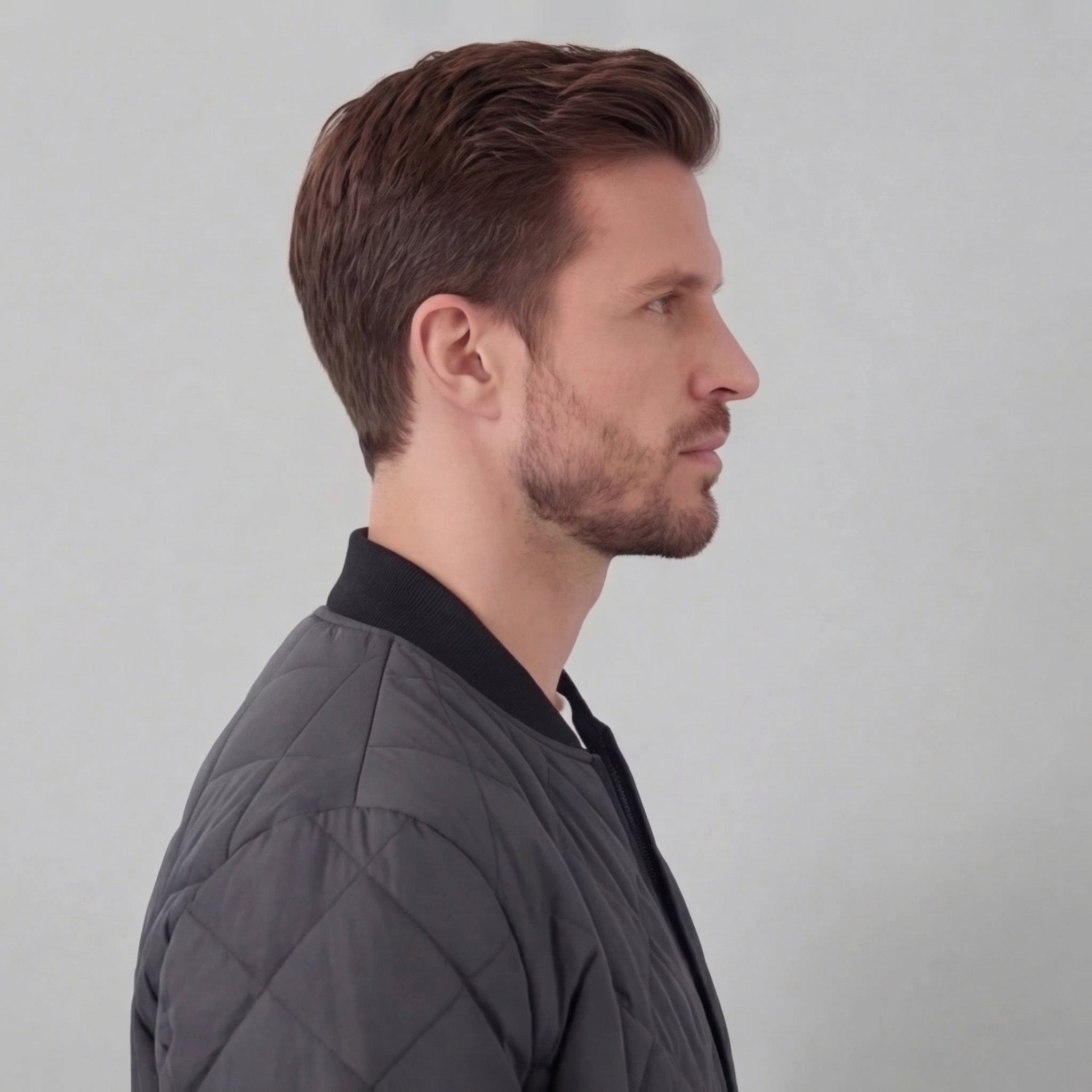 Herren gesteppte Frühlingsjacke