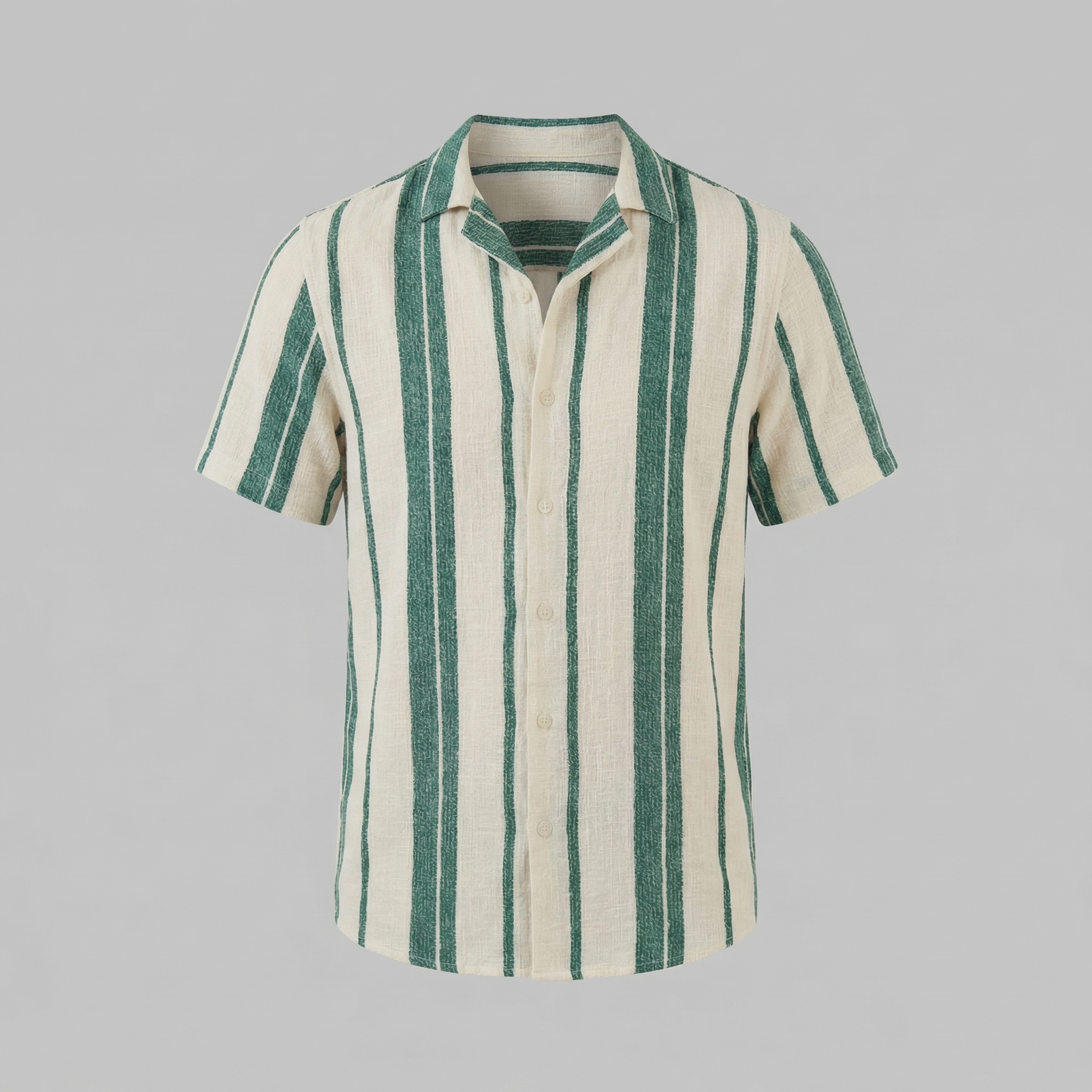 Herre Kortærmet Button-Down Skjorte