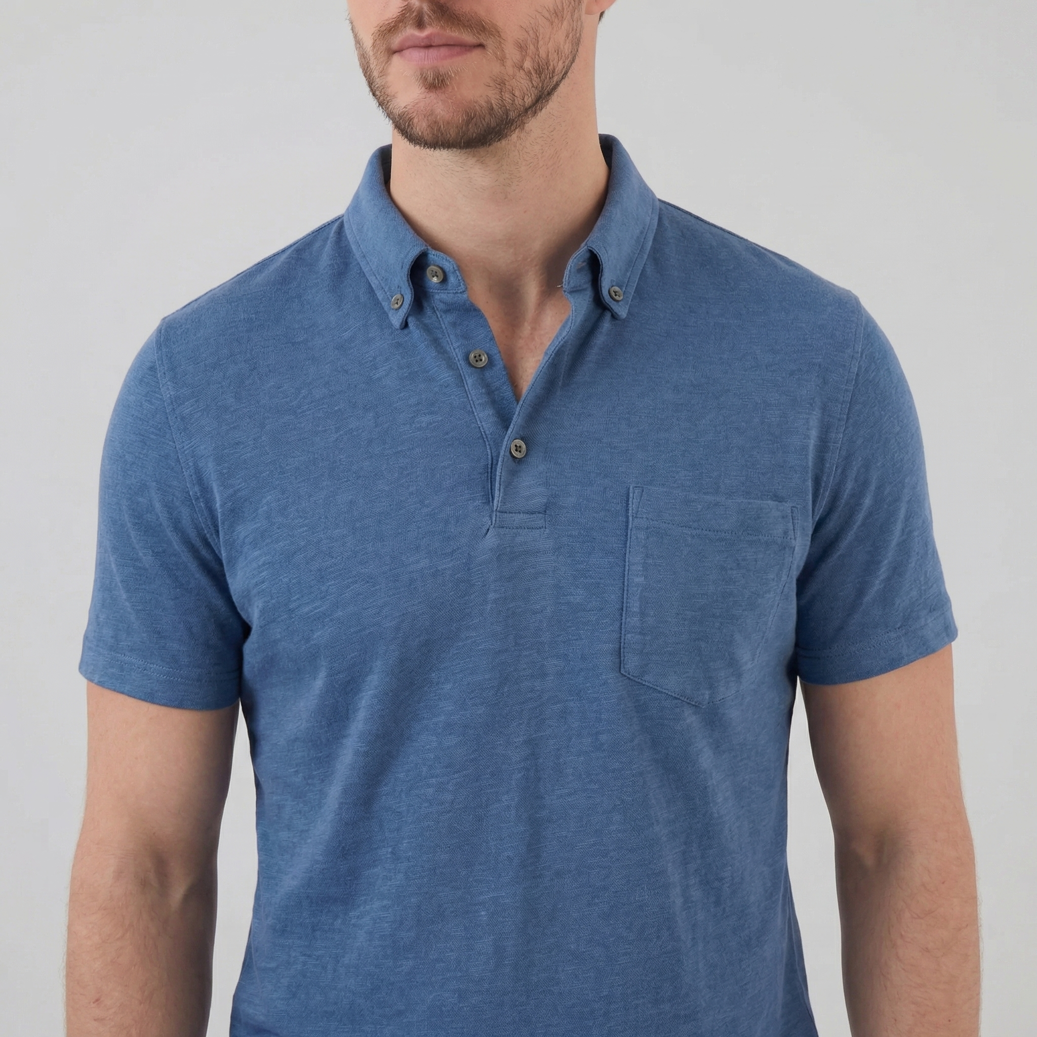 Men's Short Sleeve Summer Polo Shirt