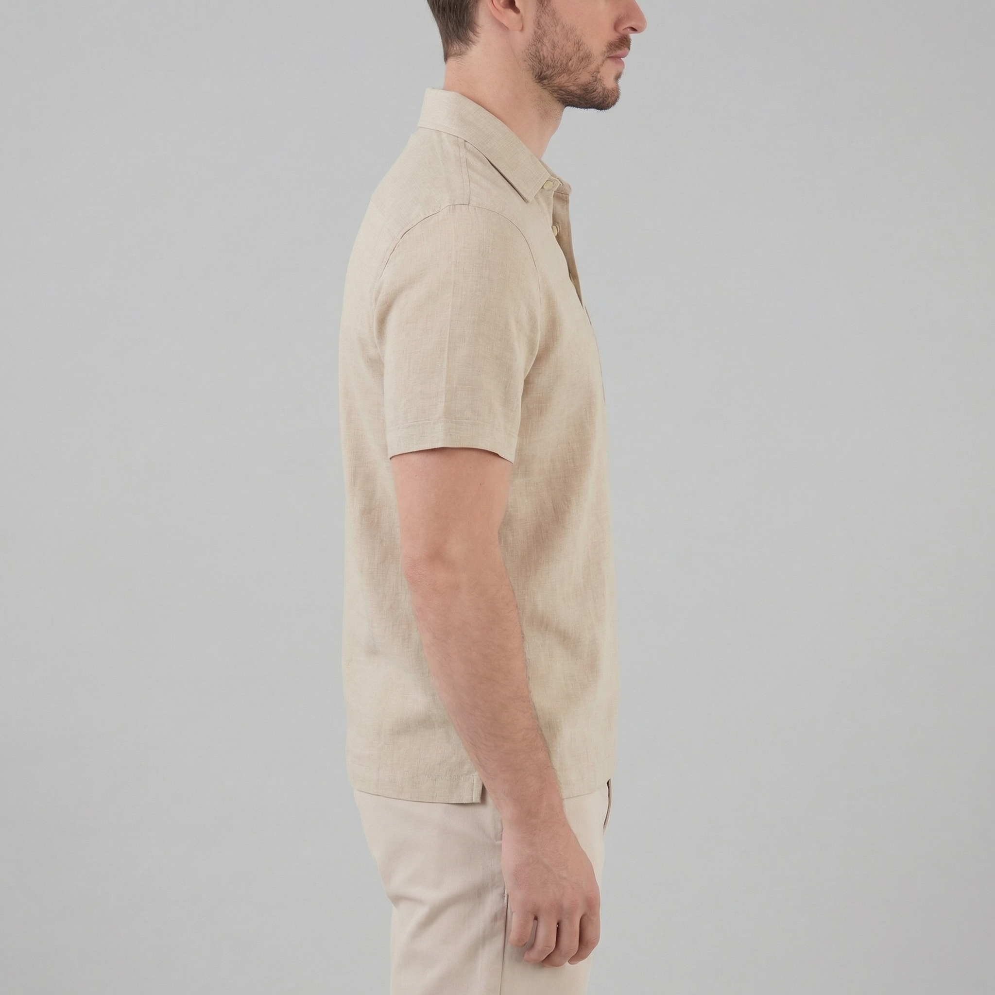 Camisa polo de verano de manga corta para hombre