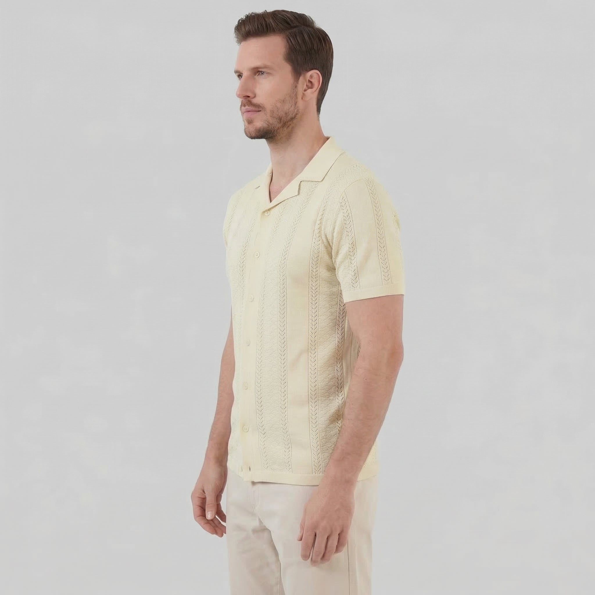 Camisa de verano de manga corta para hombre