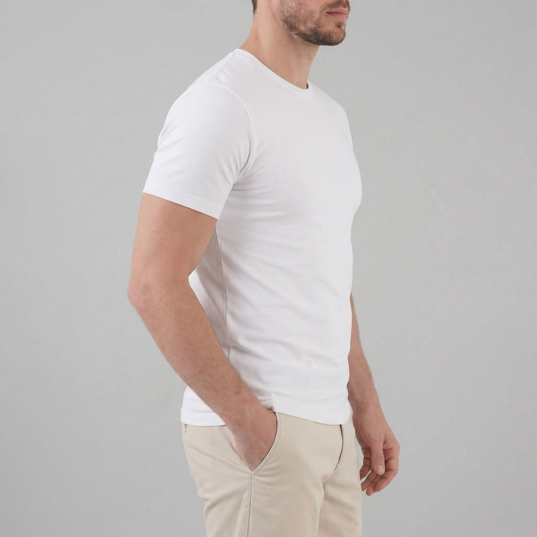 Camiseta ajustada para hombre