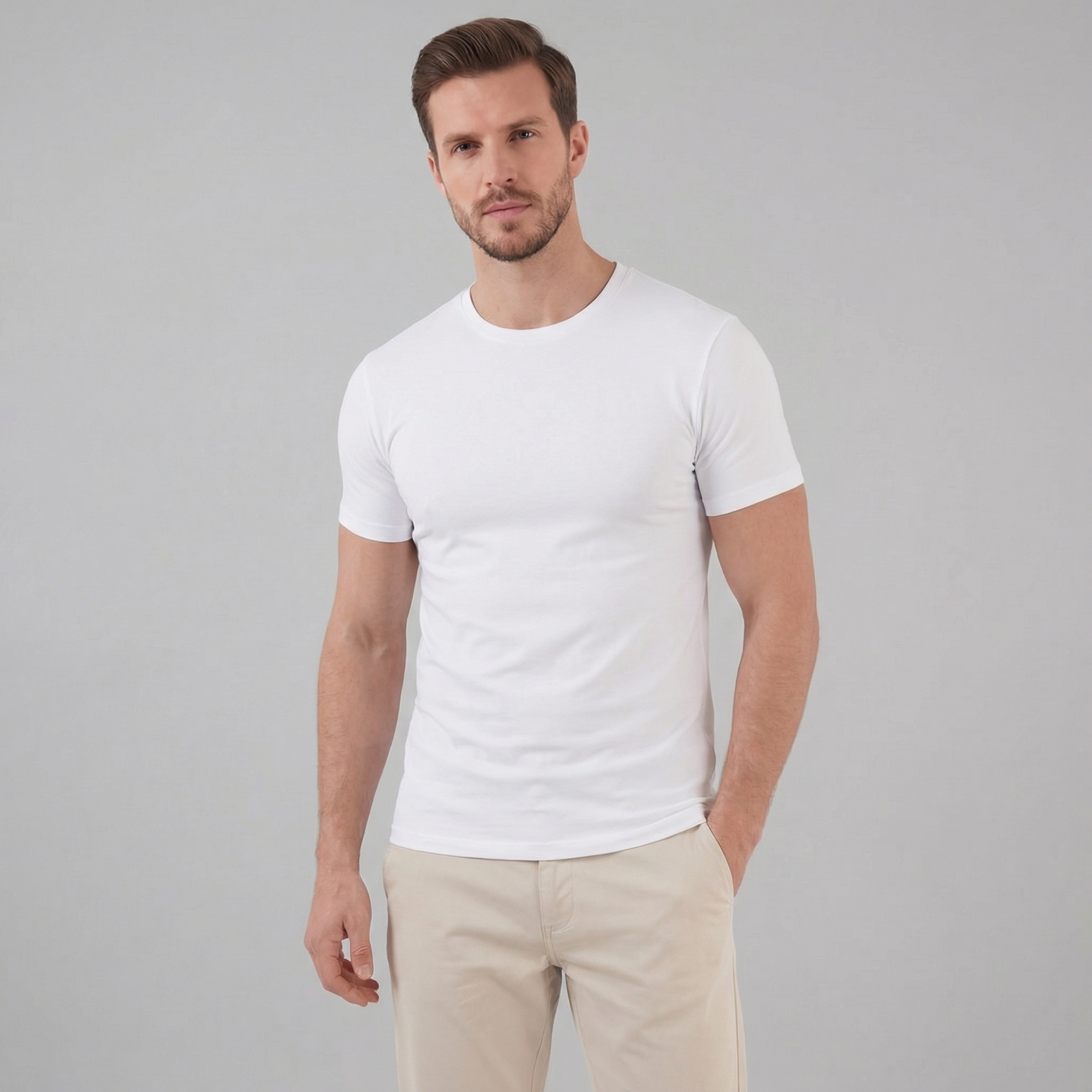 Camiseta ajustada para hombre