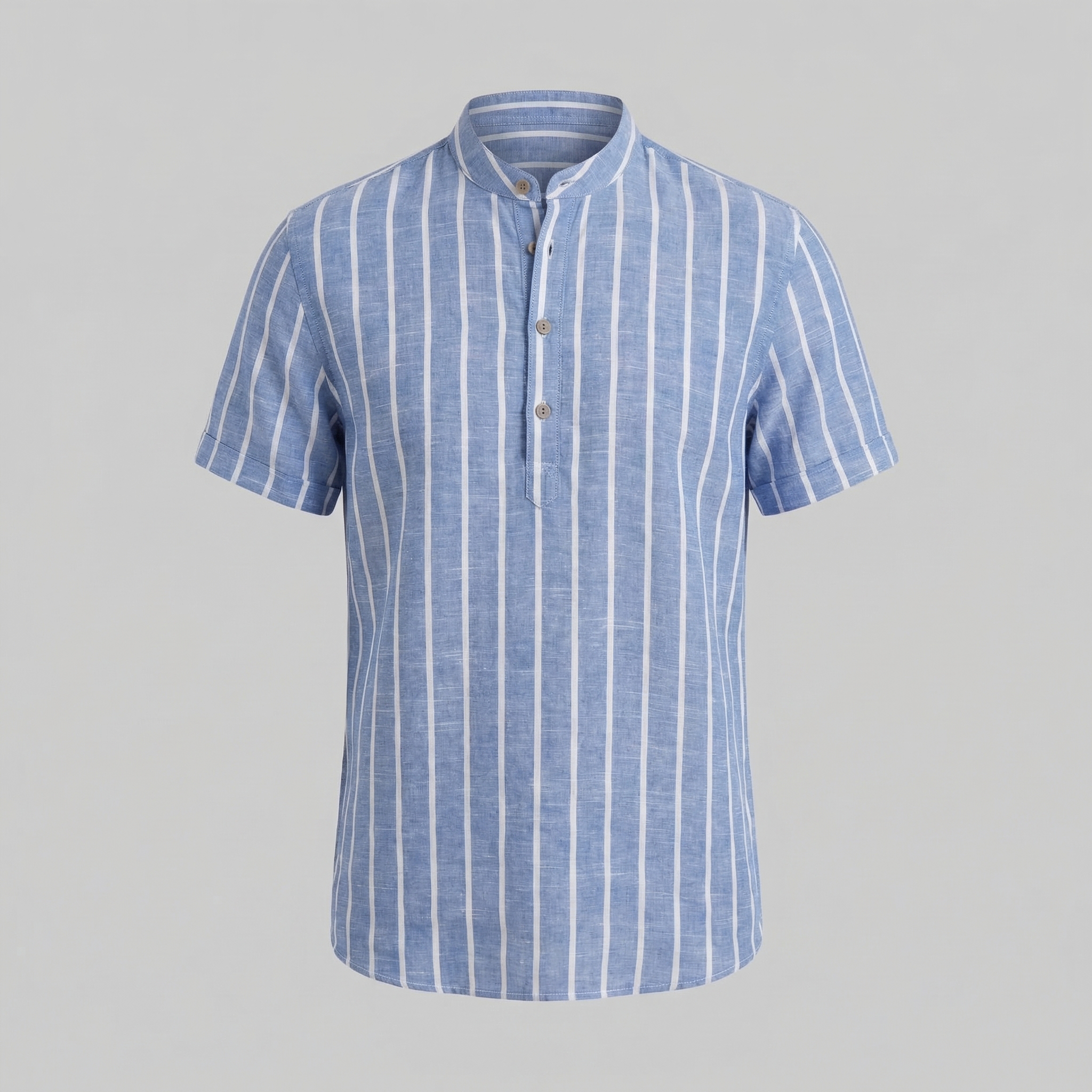 Camisa Casual a Rayas para Hombre