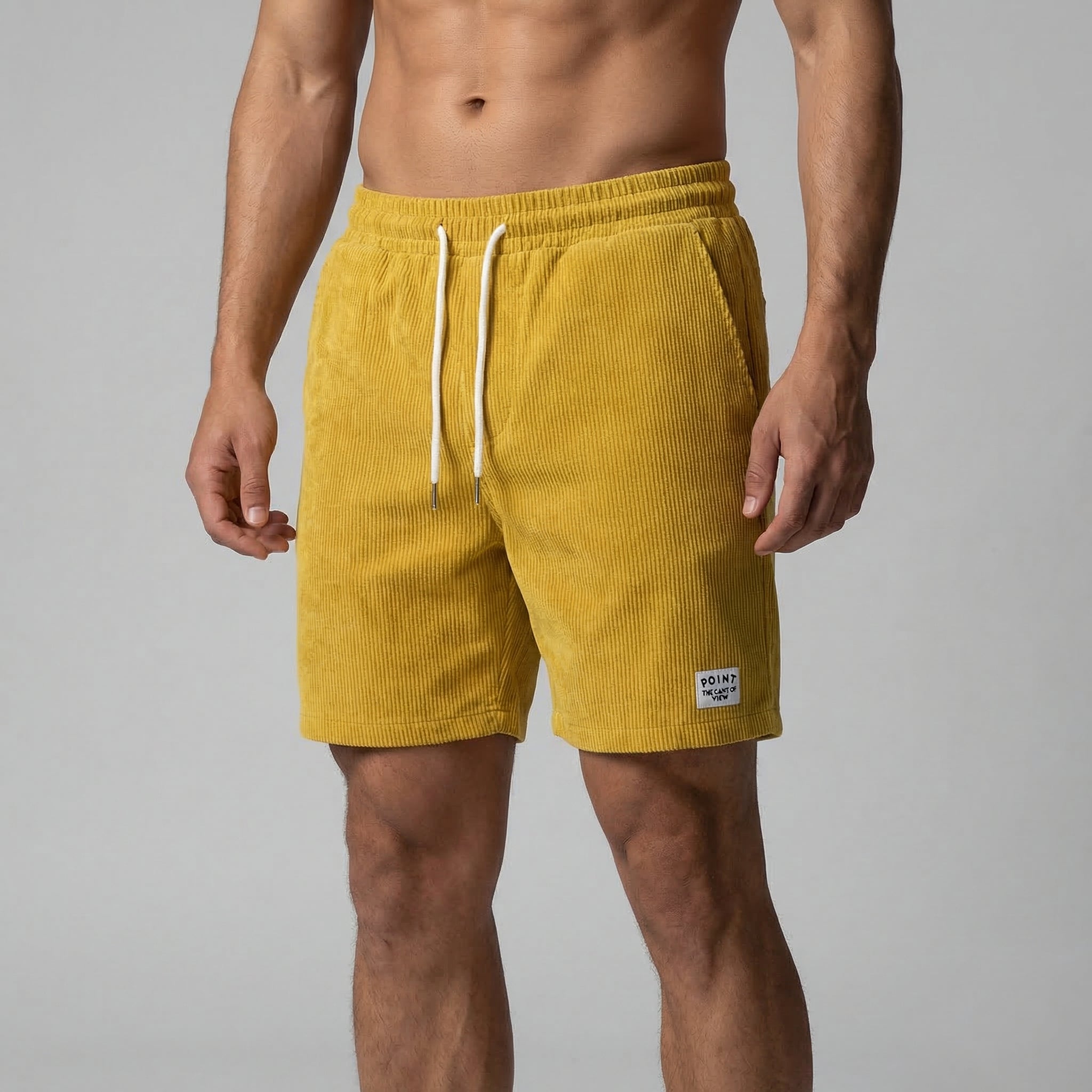 Costume da bagno a righe da uomo