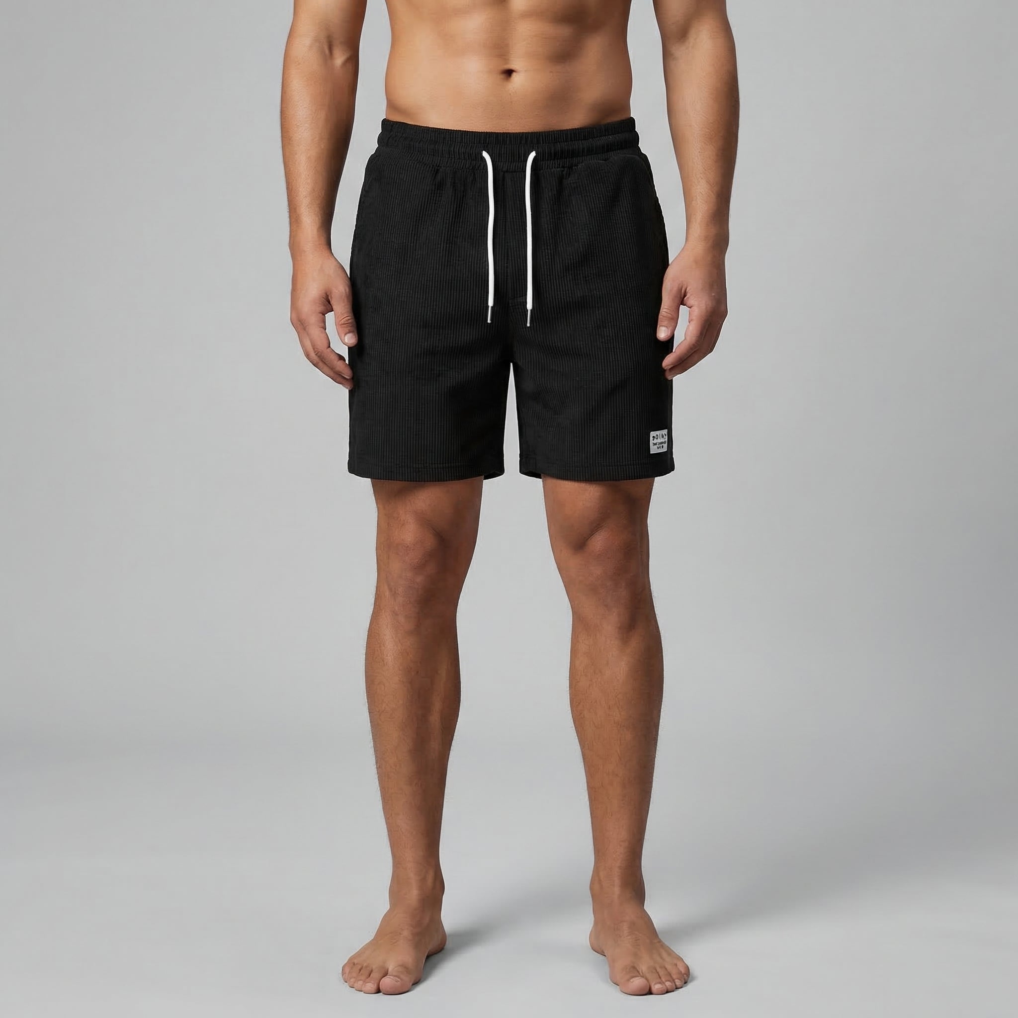 Costume da bagno a righe da uomo