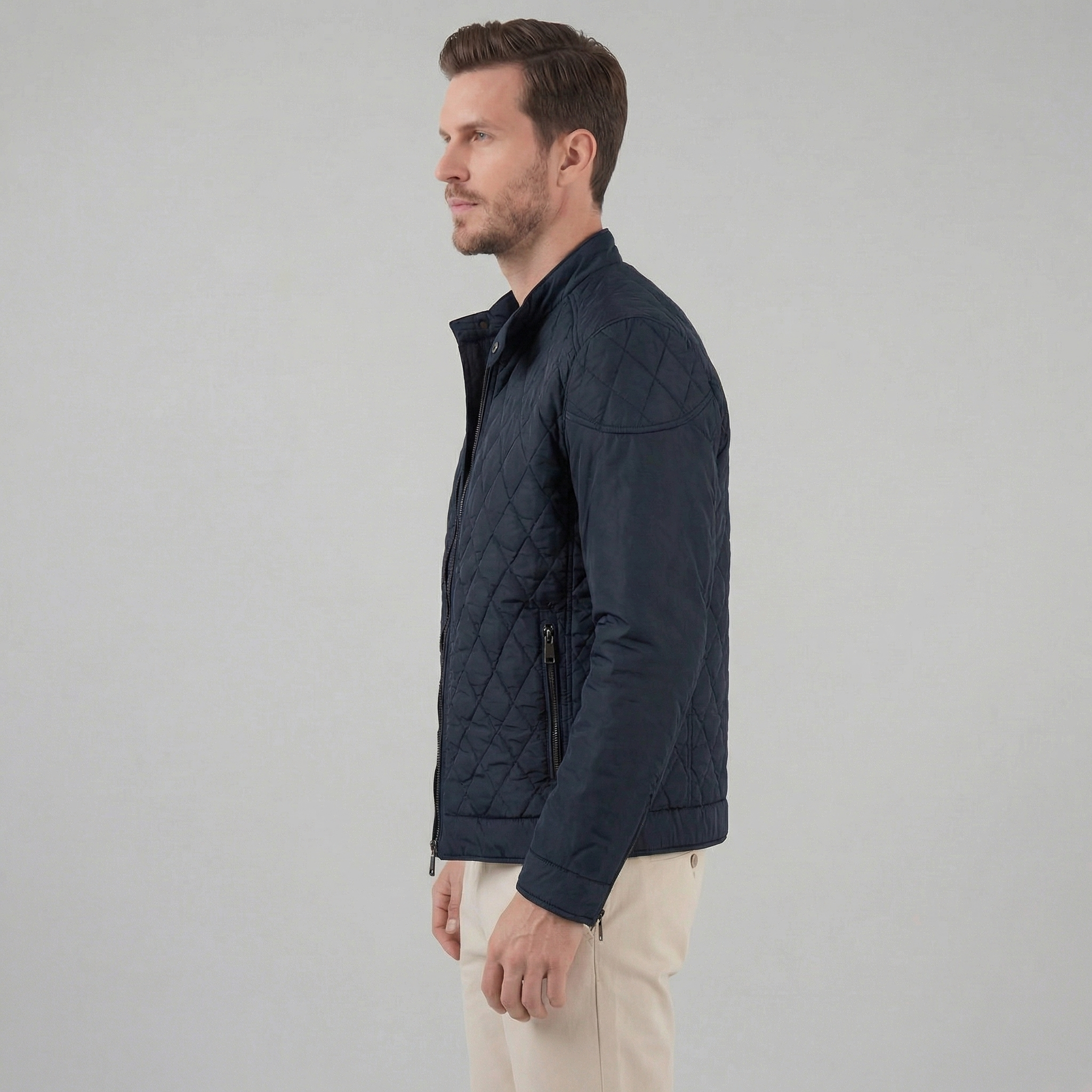Chaqueta Estilizada para Media Temporada para Hombre