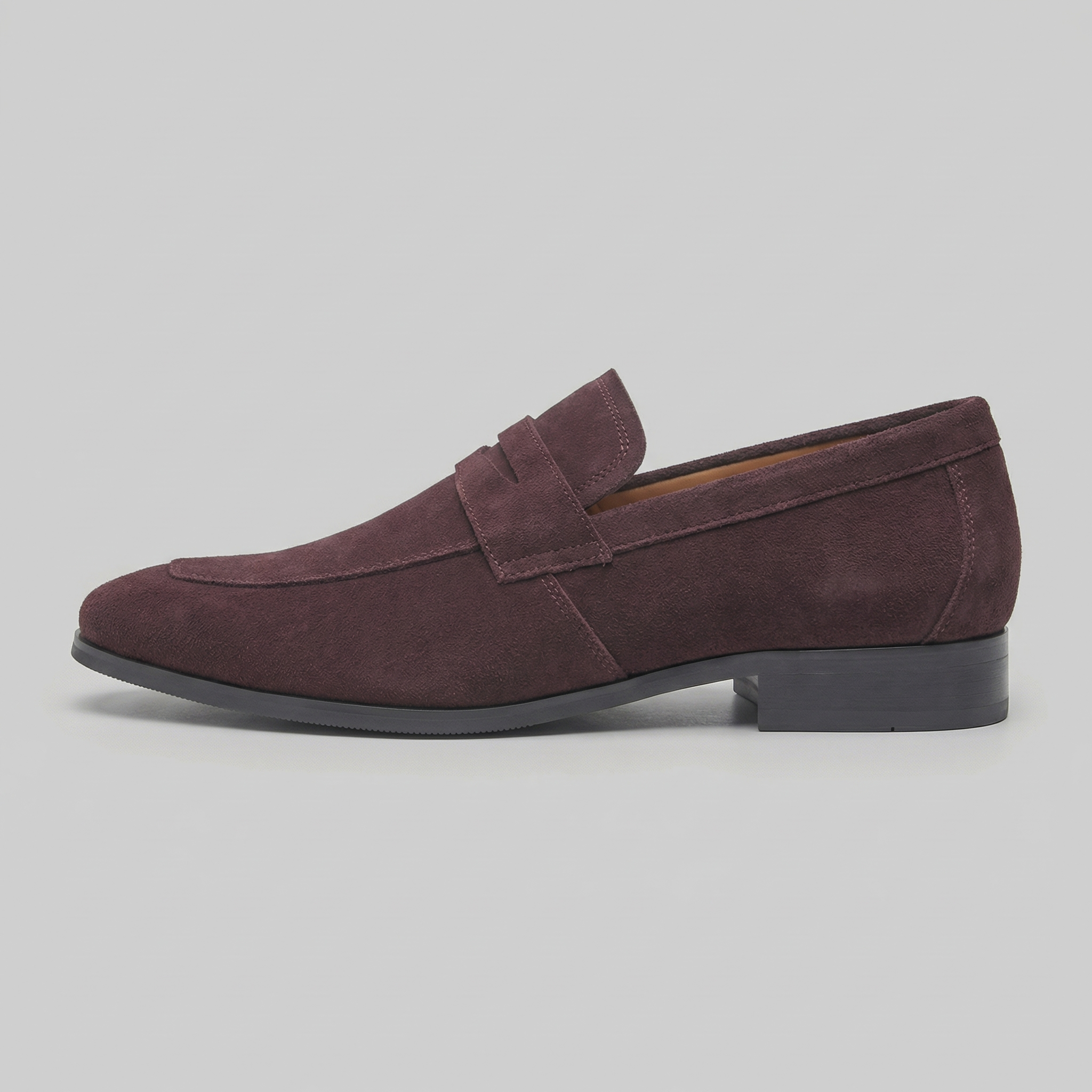 Mocasines Clásicos Penny de Piel Ante para Hombre