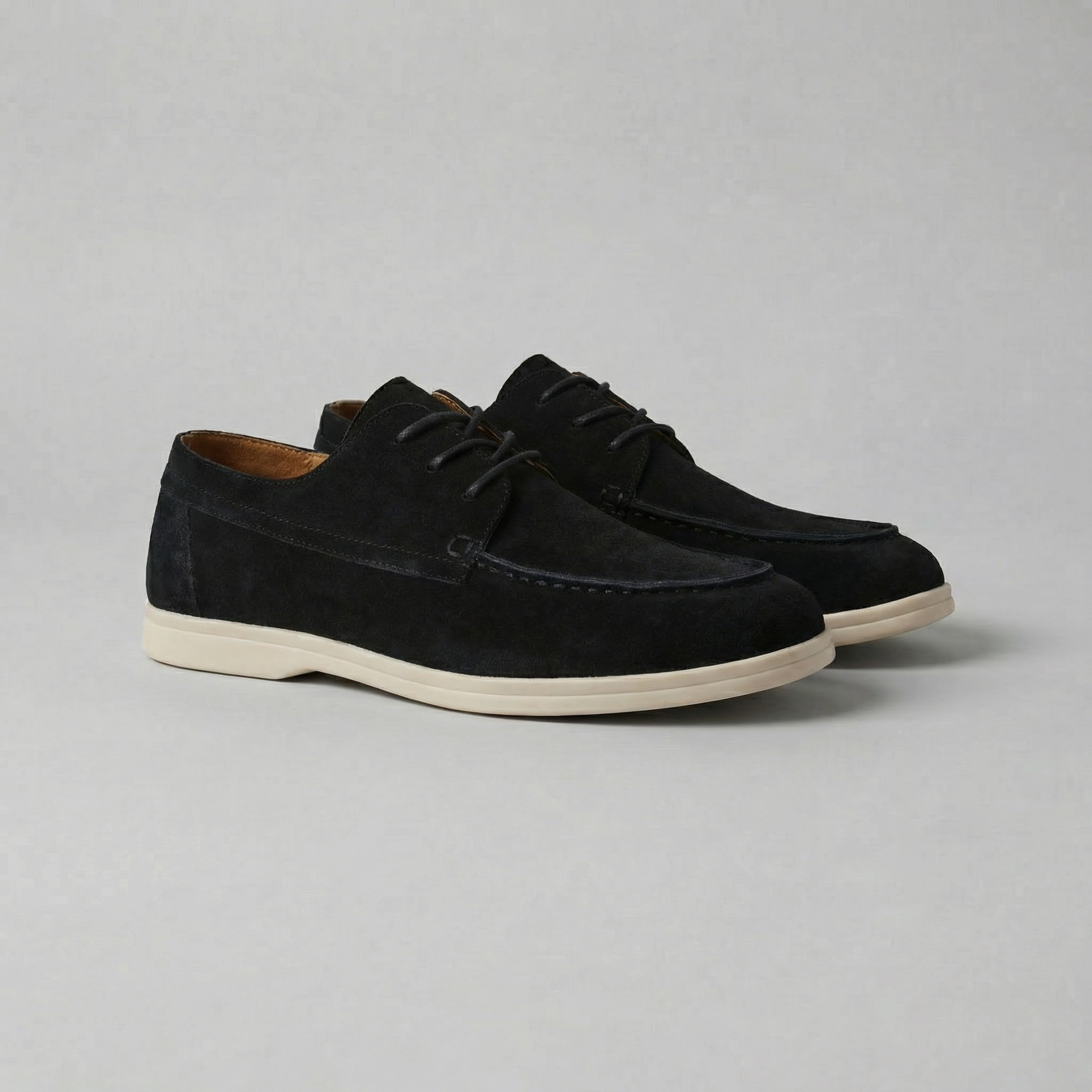 Men's Suede Lace-Up Shoes