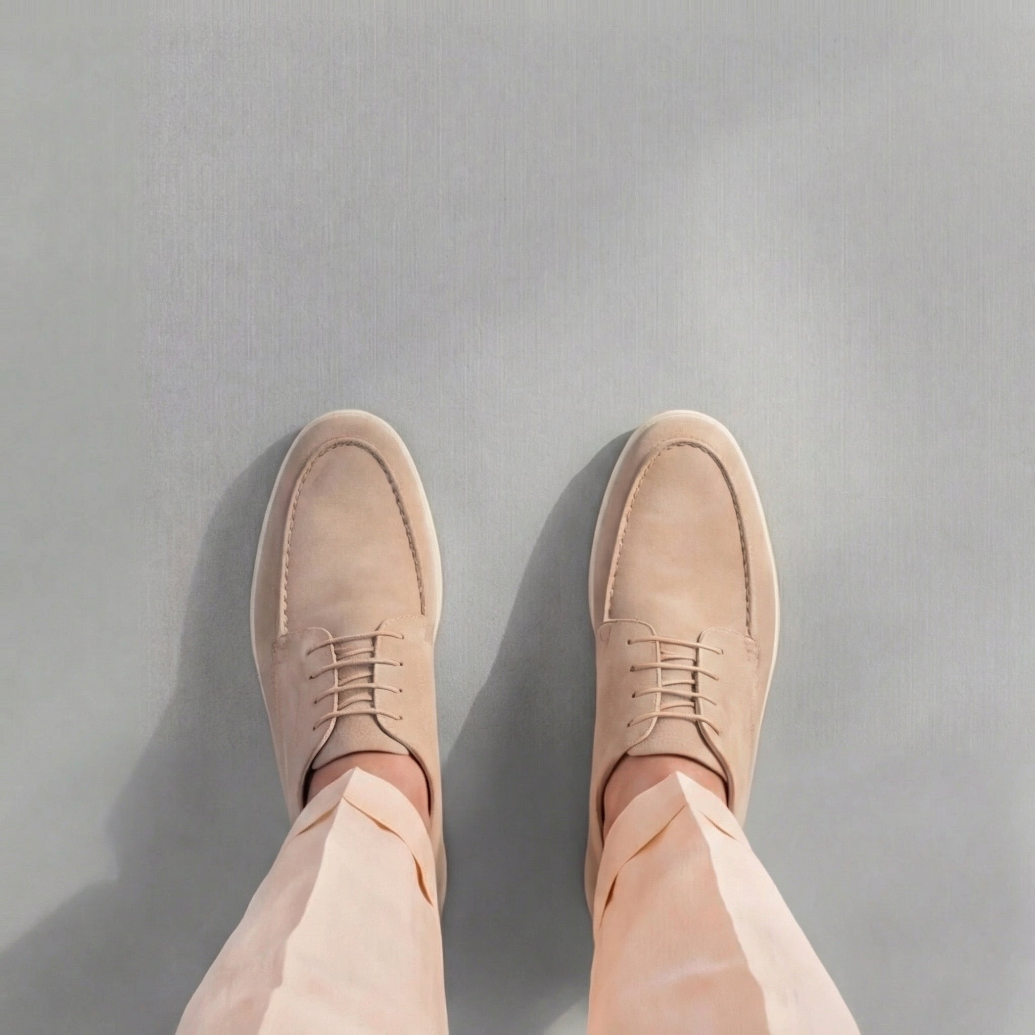 Men's Suede Shoes - Elegant Formal Footwear