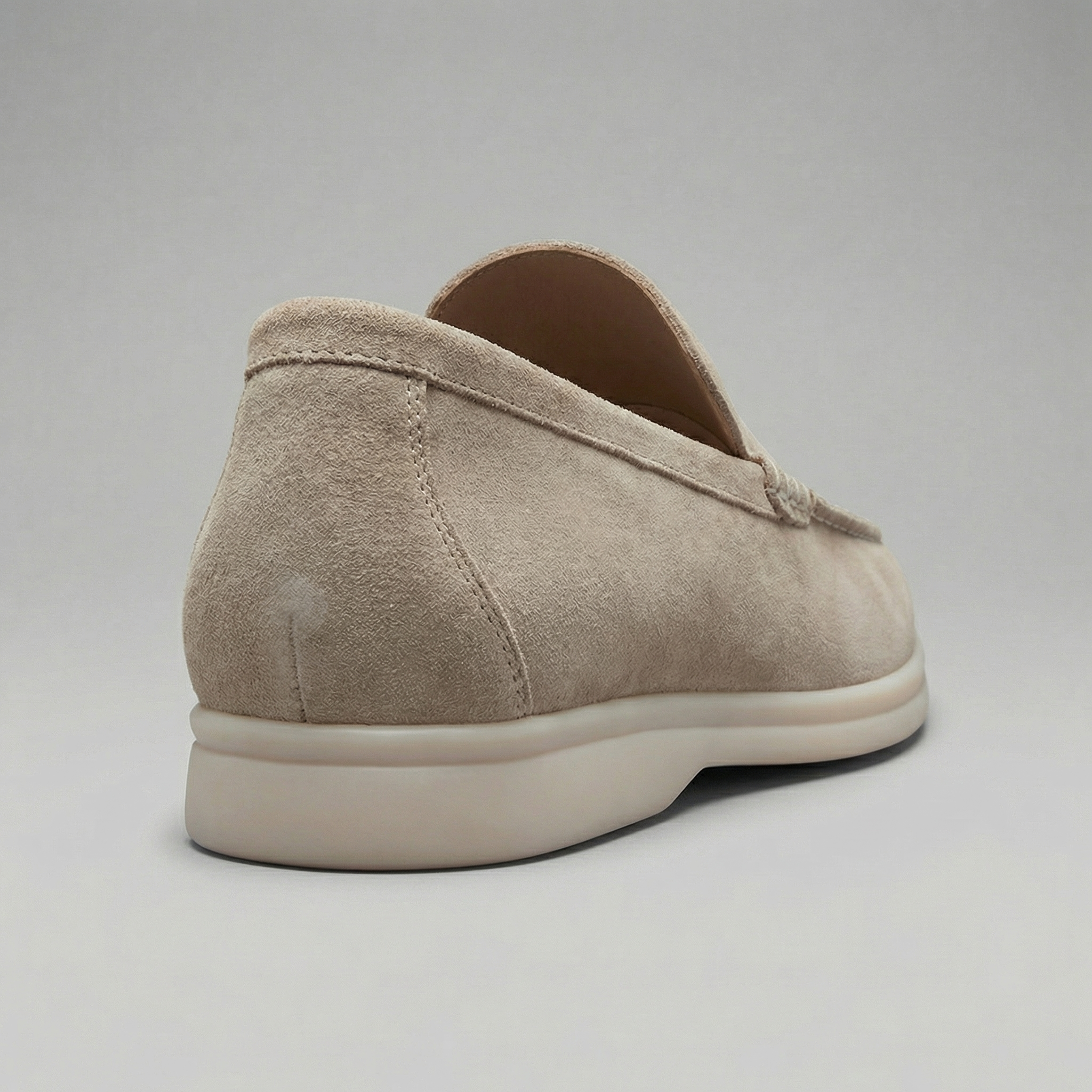 Mocasines slip-on de ante para hombre
