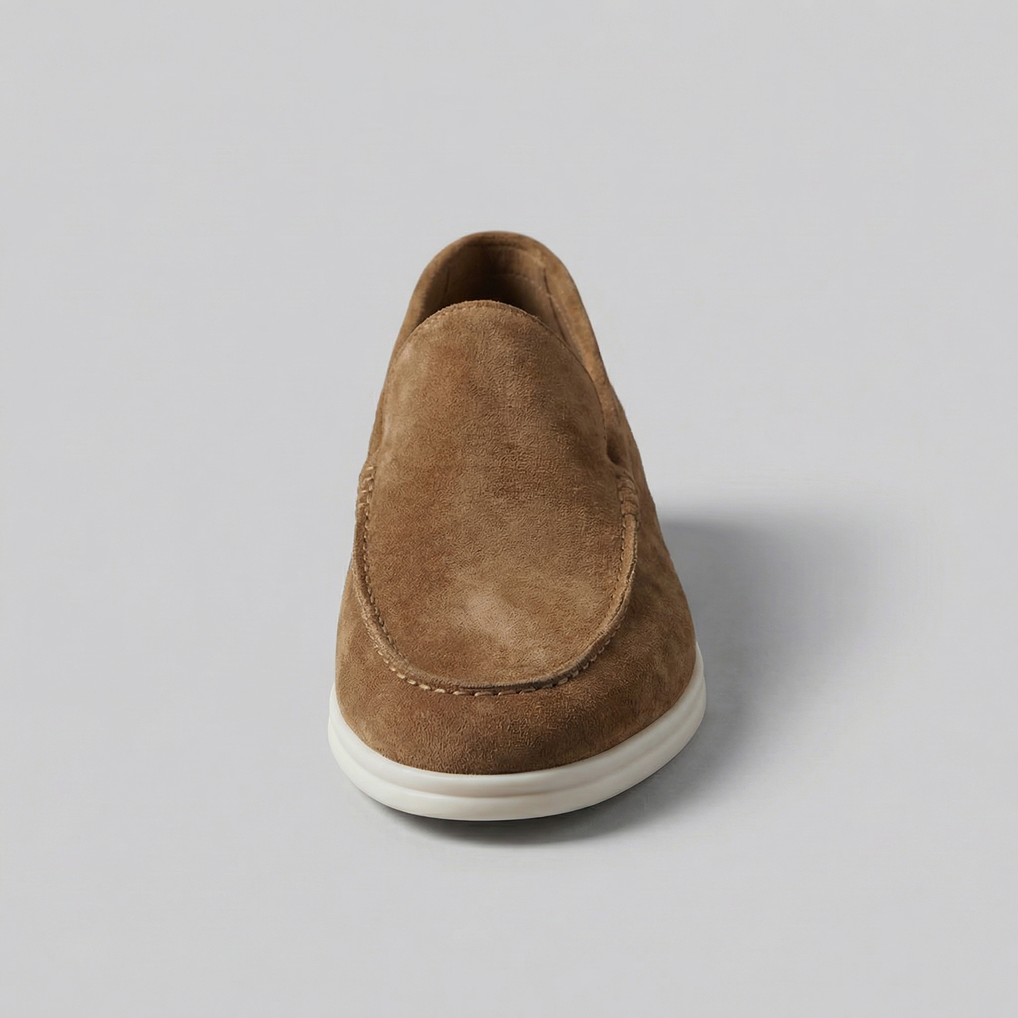 Mocasines slip-on de ante para hombre