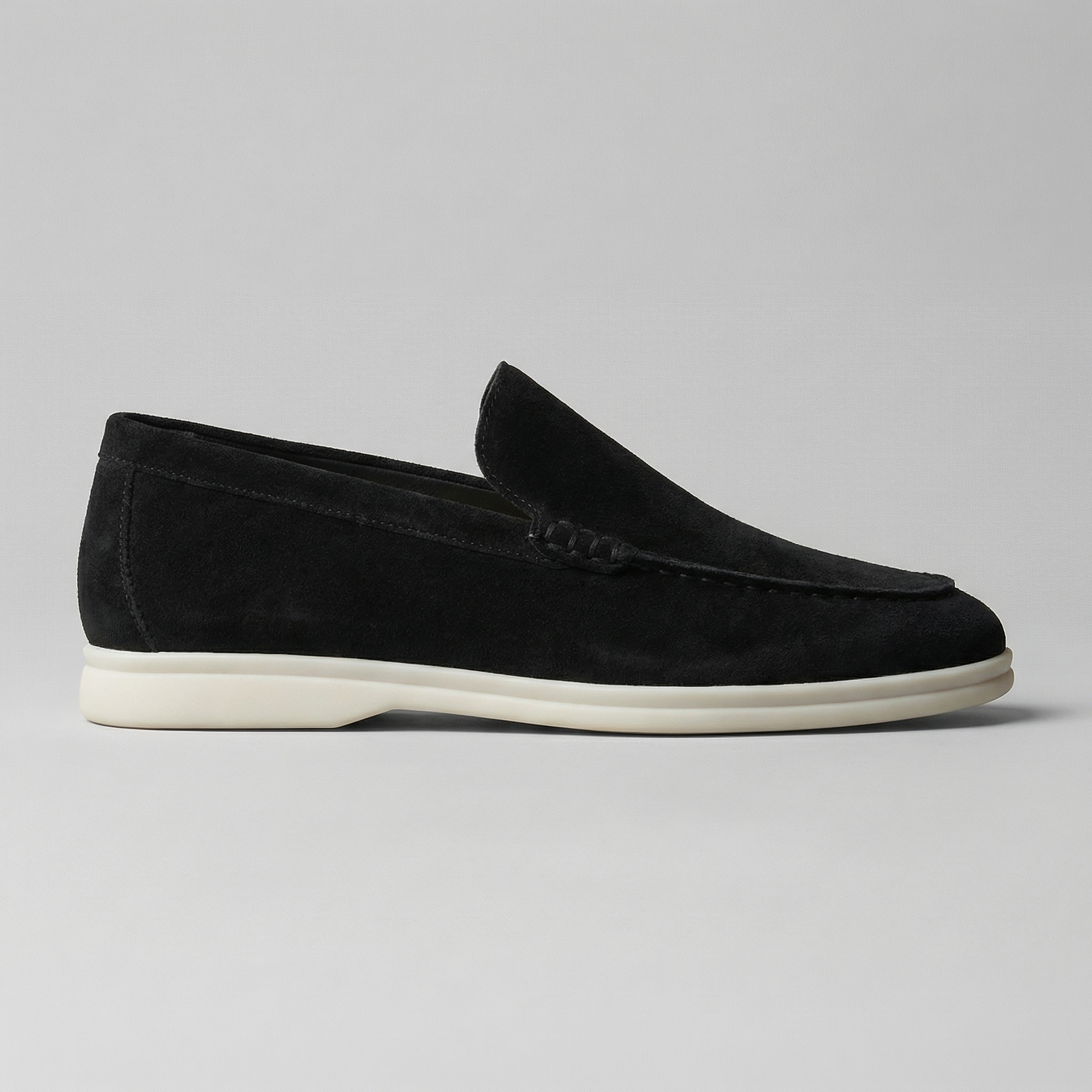 Mocasines slip-on de ante para hombre