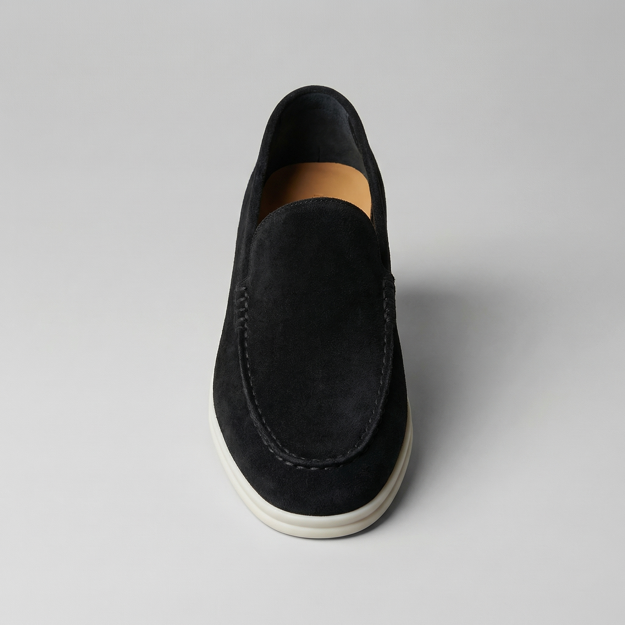 Mocasines slip-on de ante para hombre