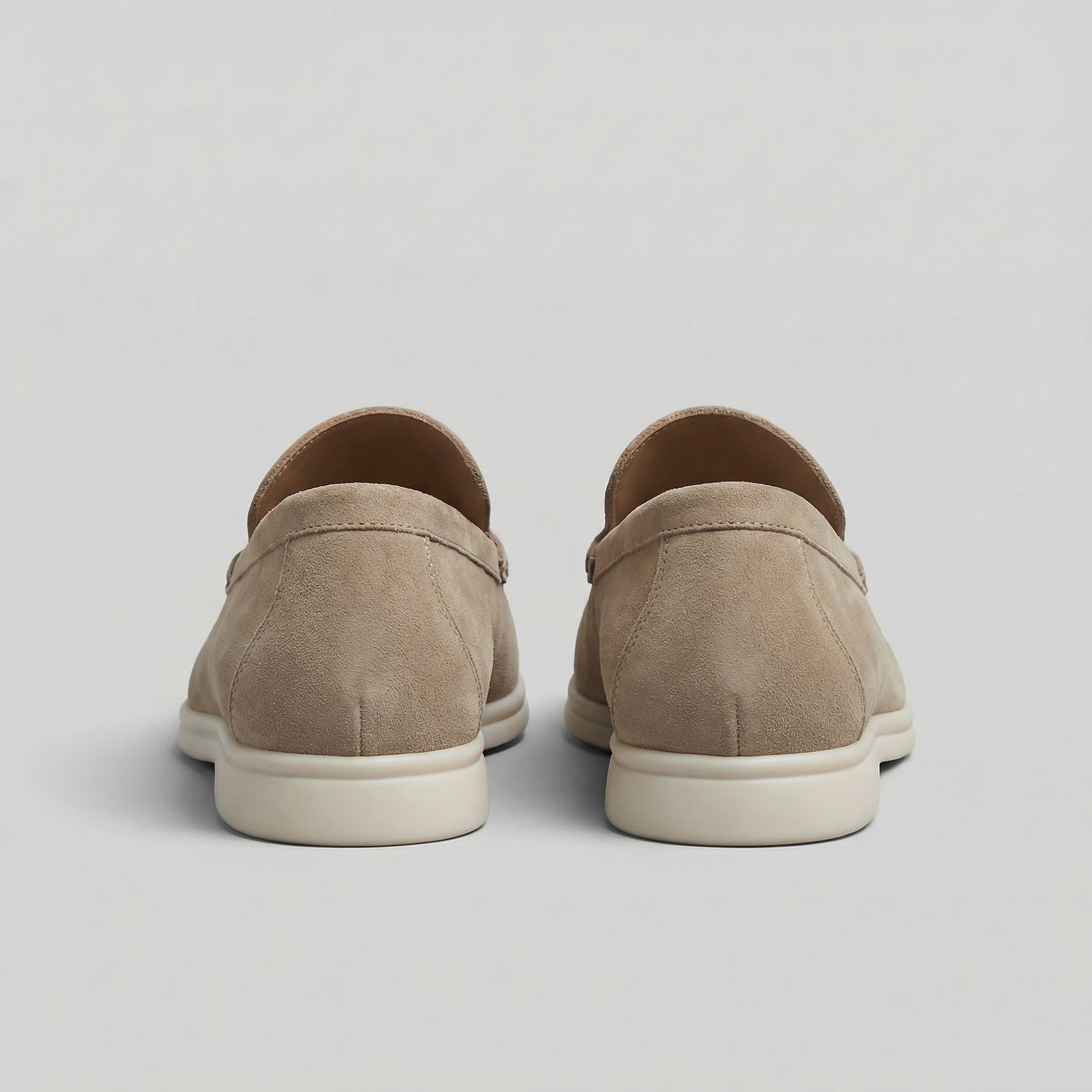 Mocasines slip-on de ante para hombre