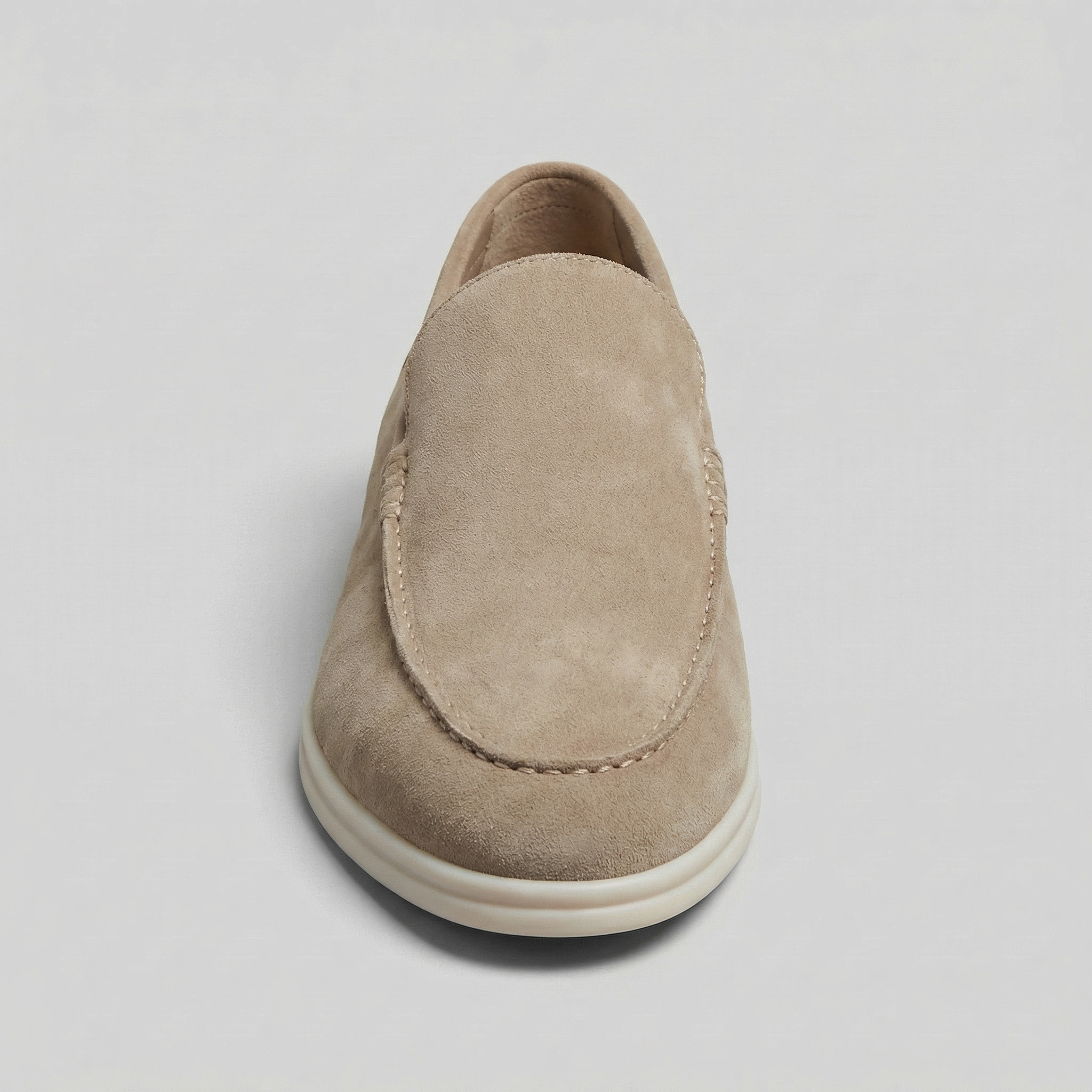 Mocasines slip-on de ante para hombre