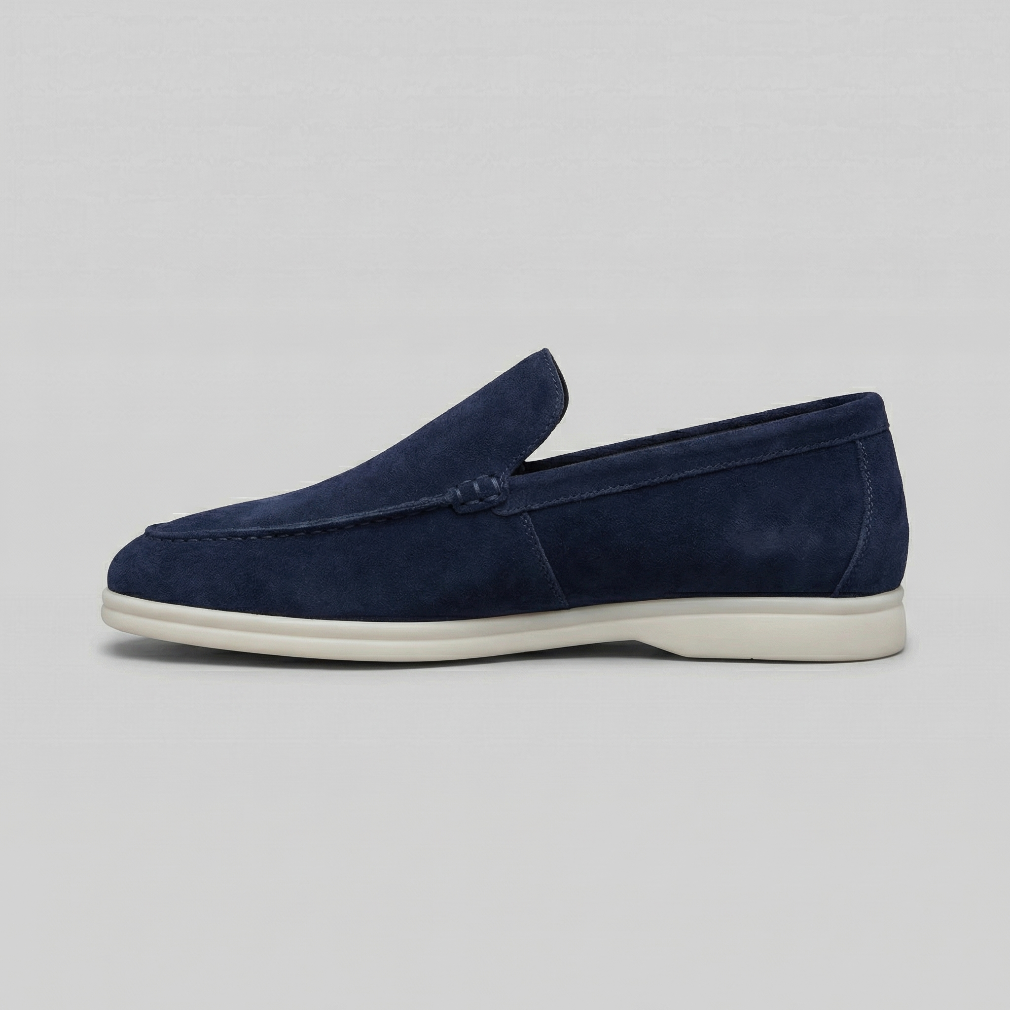 Mocasines slip-on de ante para hombre