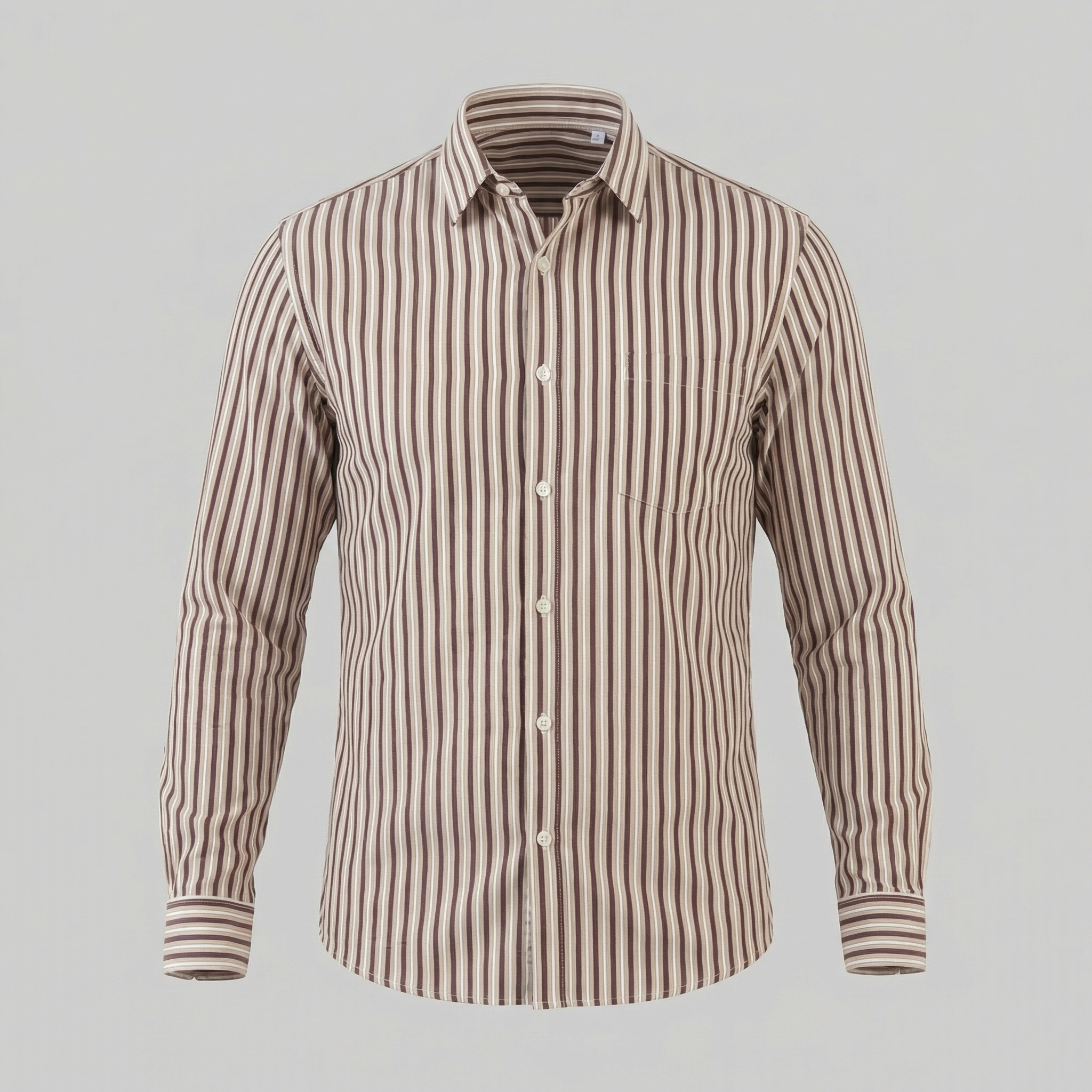 Men's Tailored Fit Striped Shirt