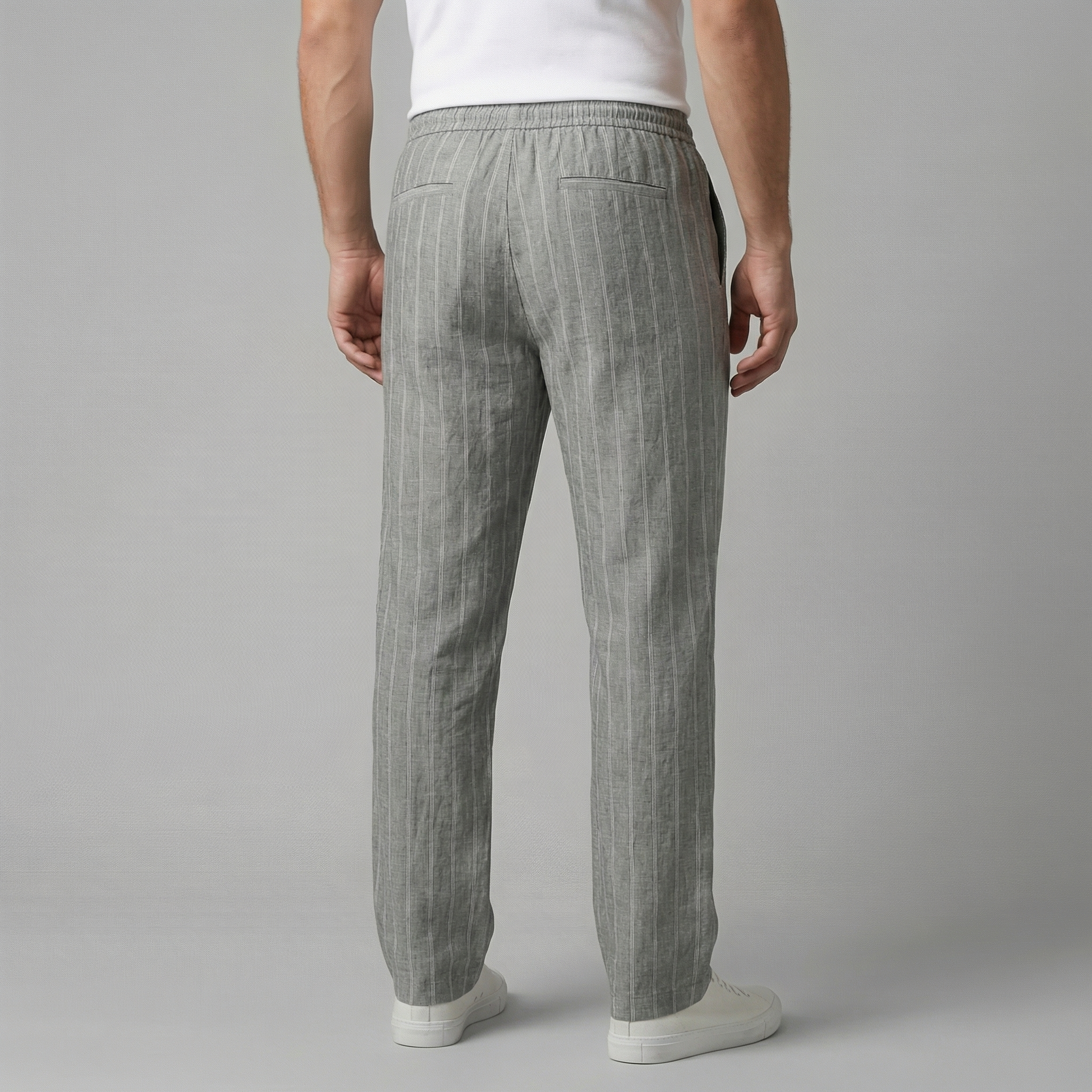 Pantaloni da uomo con vita a coulisse