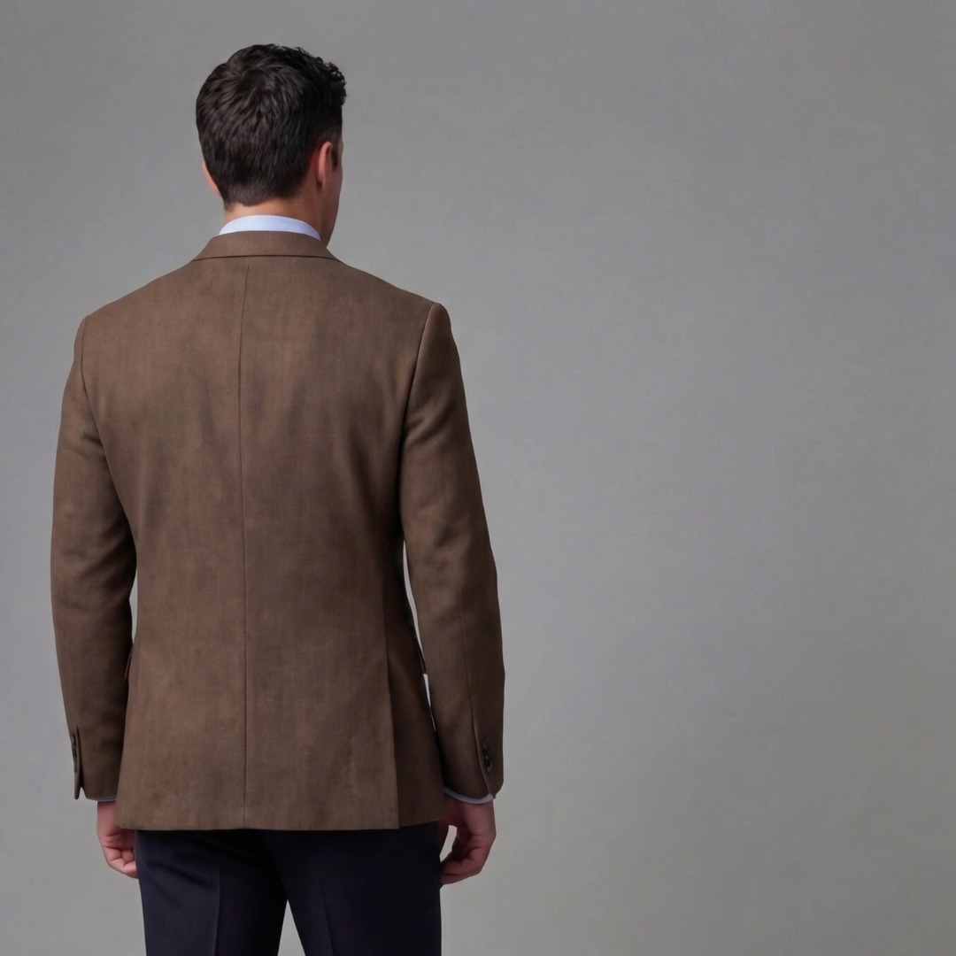 Herren Vintage-Blazerjacke