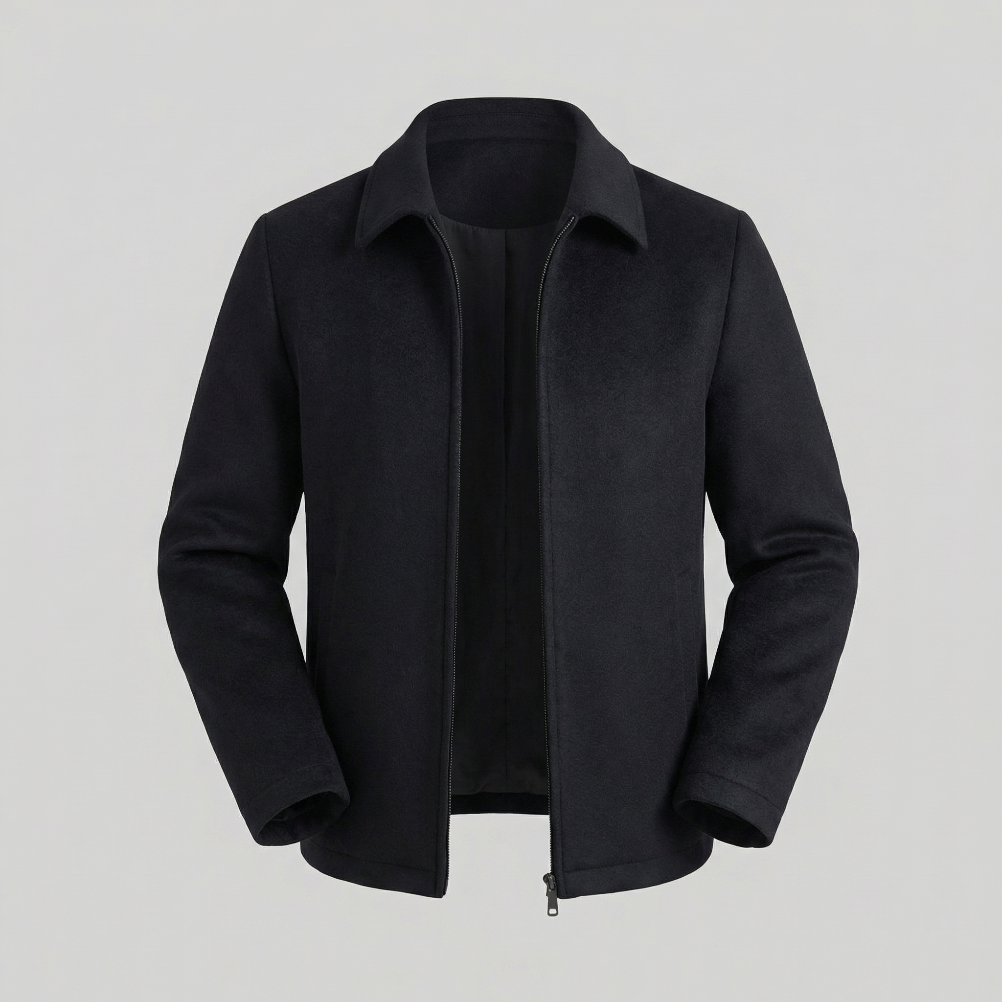 Chaqueta de Mezcla de Lana para Hombre