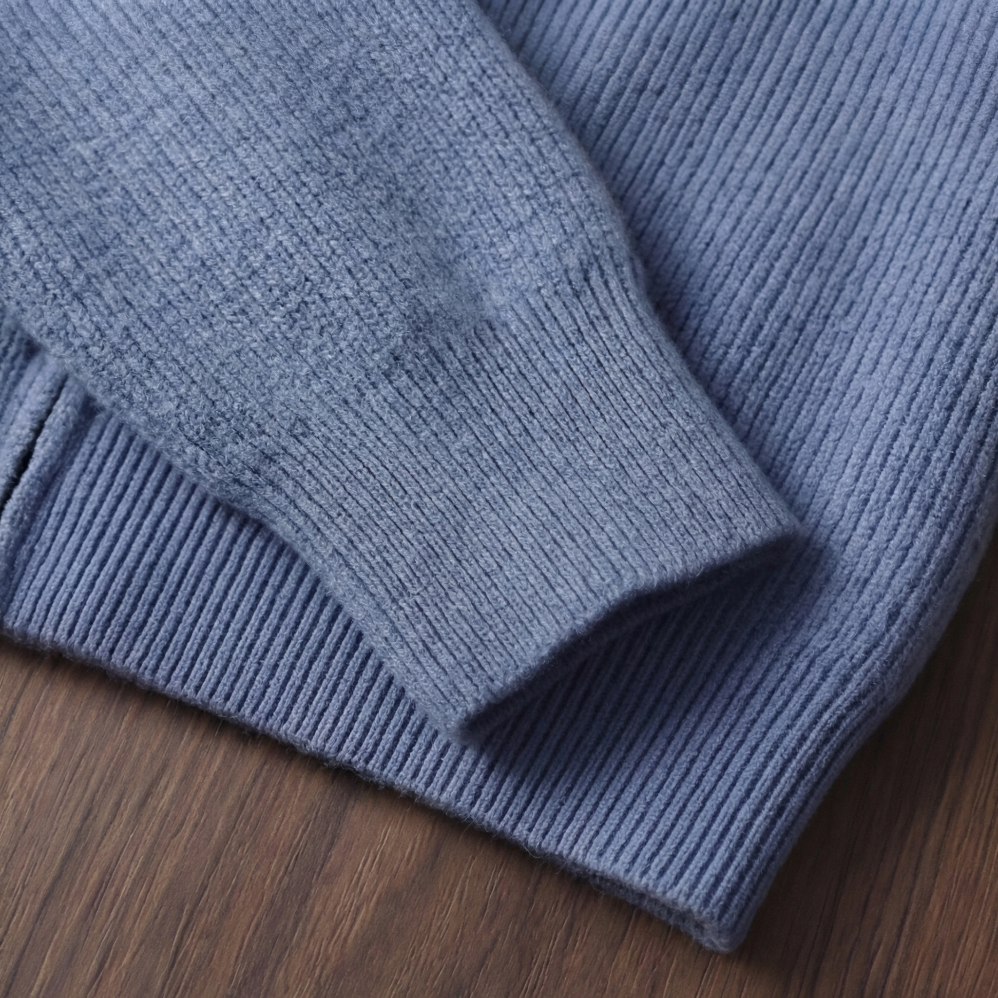 Men's Wool Zip Up Hoodie