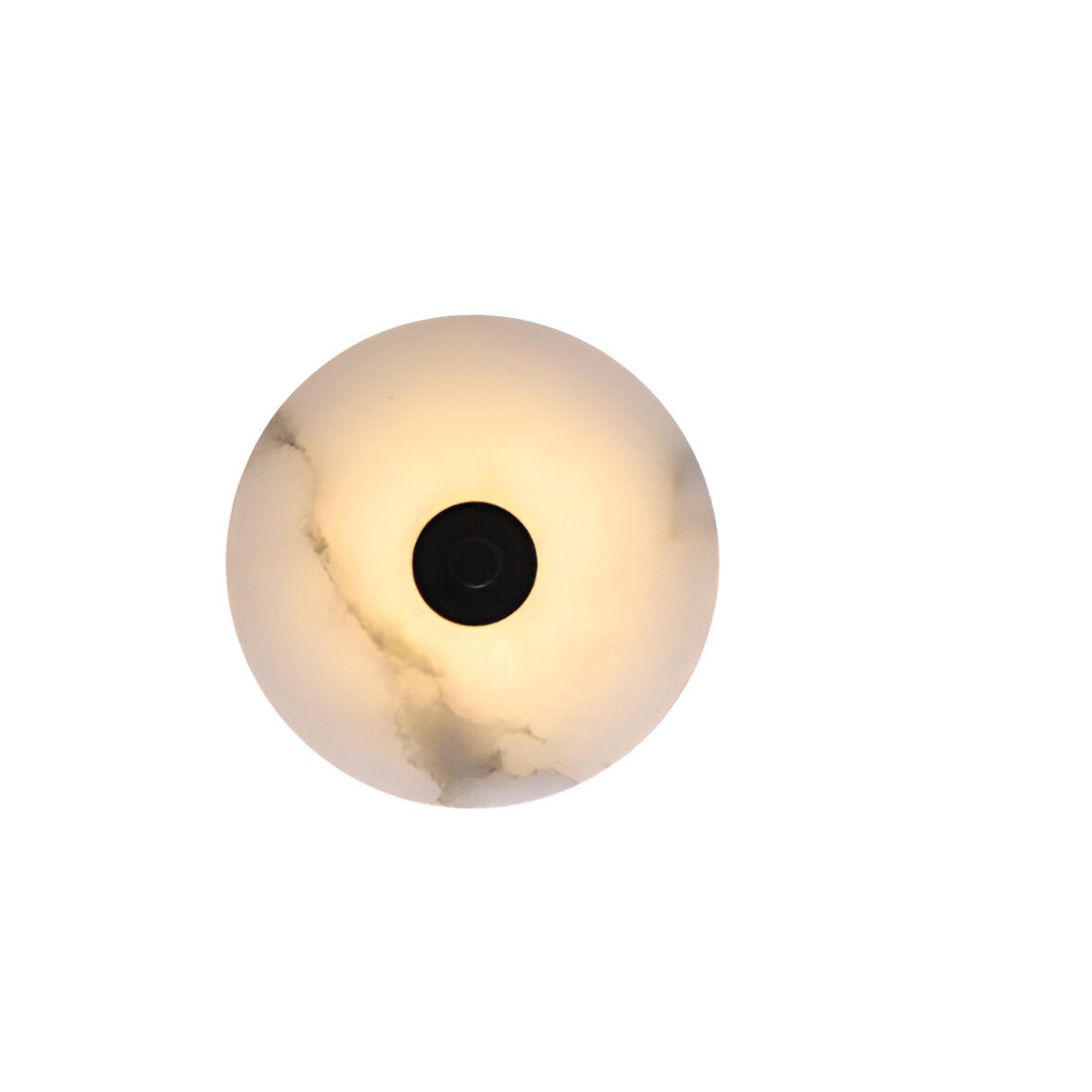 Moderne marmeren ronde LED 1-licht wandlamp