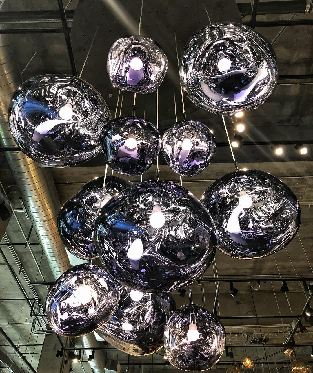 Moderner Lavaglas-Kuppel-Pendelleuchter 1-Flammig
