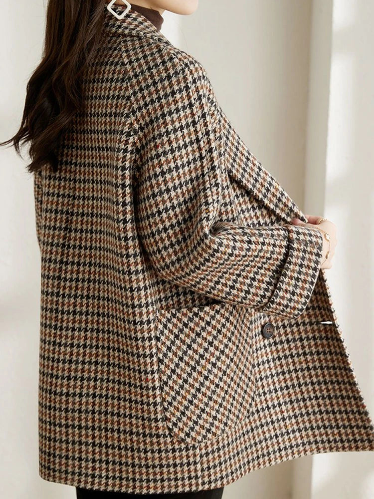 Puili | Women's Checkered Jacket