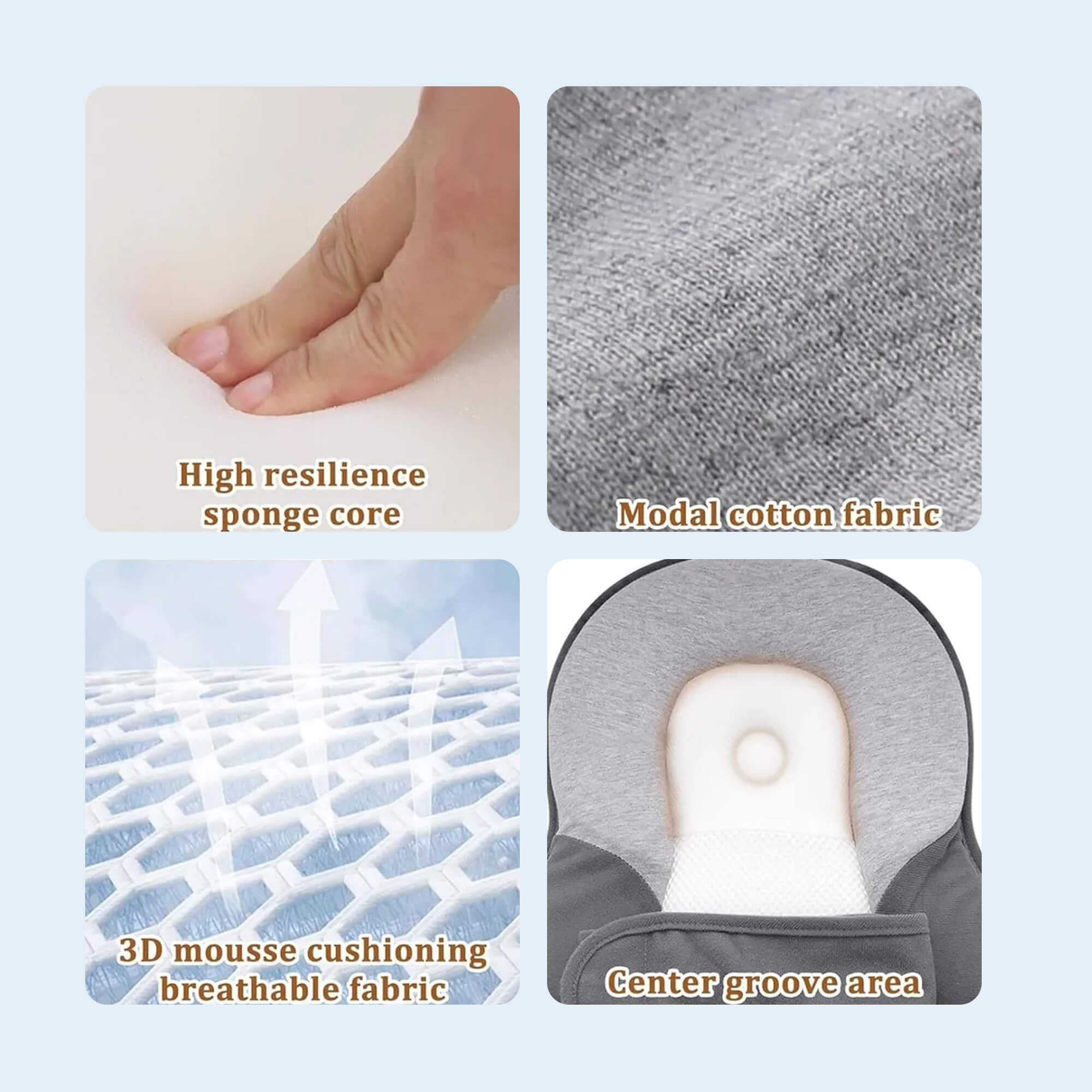 Neugeborenen-Refluxkissenbett – Schlafnest mit 15° Keil | Tragbares Anti-Reflux-Kissen & Baby-Schlafnest zur Kolik-Linderung