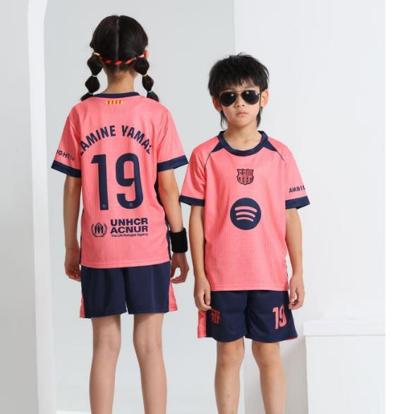 Voetbalshirt en korte broek set voor kinderen – Lamine Yamal