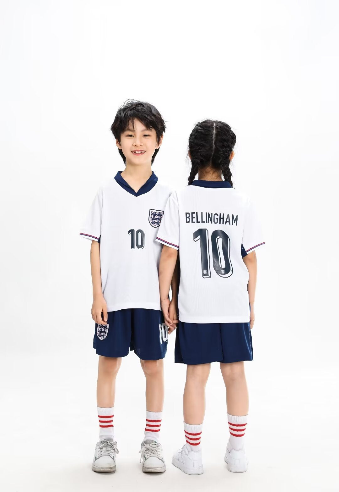 Kinder Voetbalshirt & Shorts Set Engeland - Bellingham