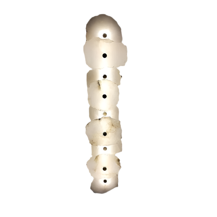 Applique da parete in marmo irregolare moderna LED 1 luce