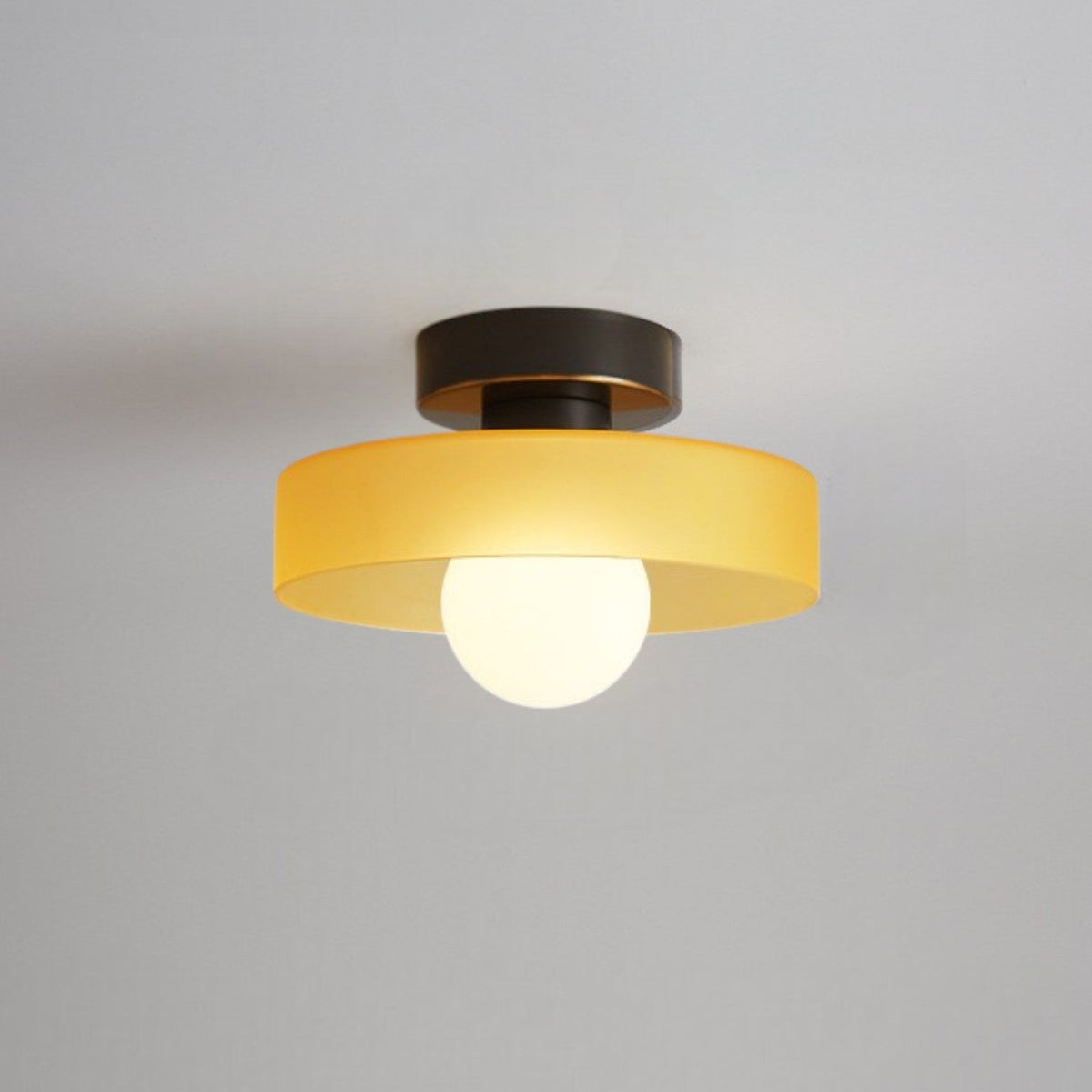 Bauhaus Glazen LED Plafondlamp 1-Licht
