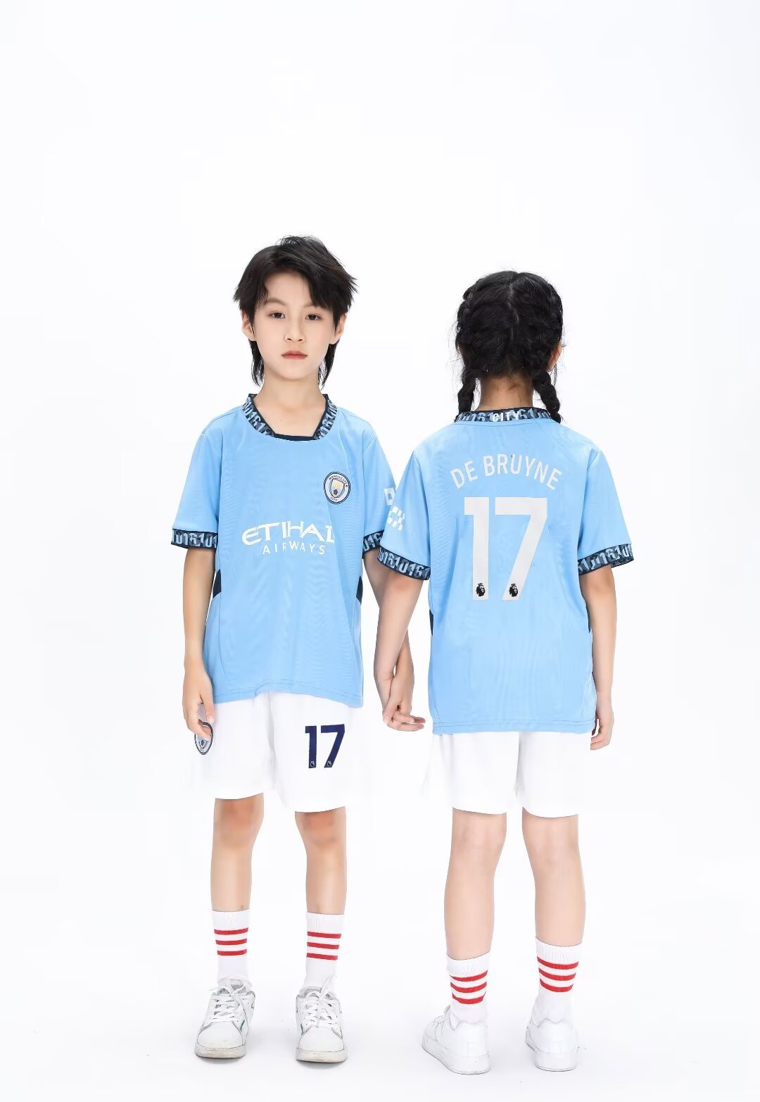 Kinder Fußballtrikot & Shorts Set – De Bruyne
