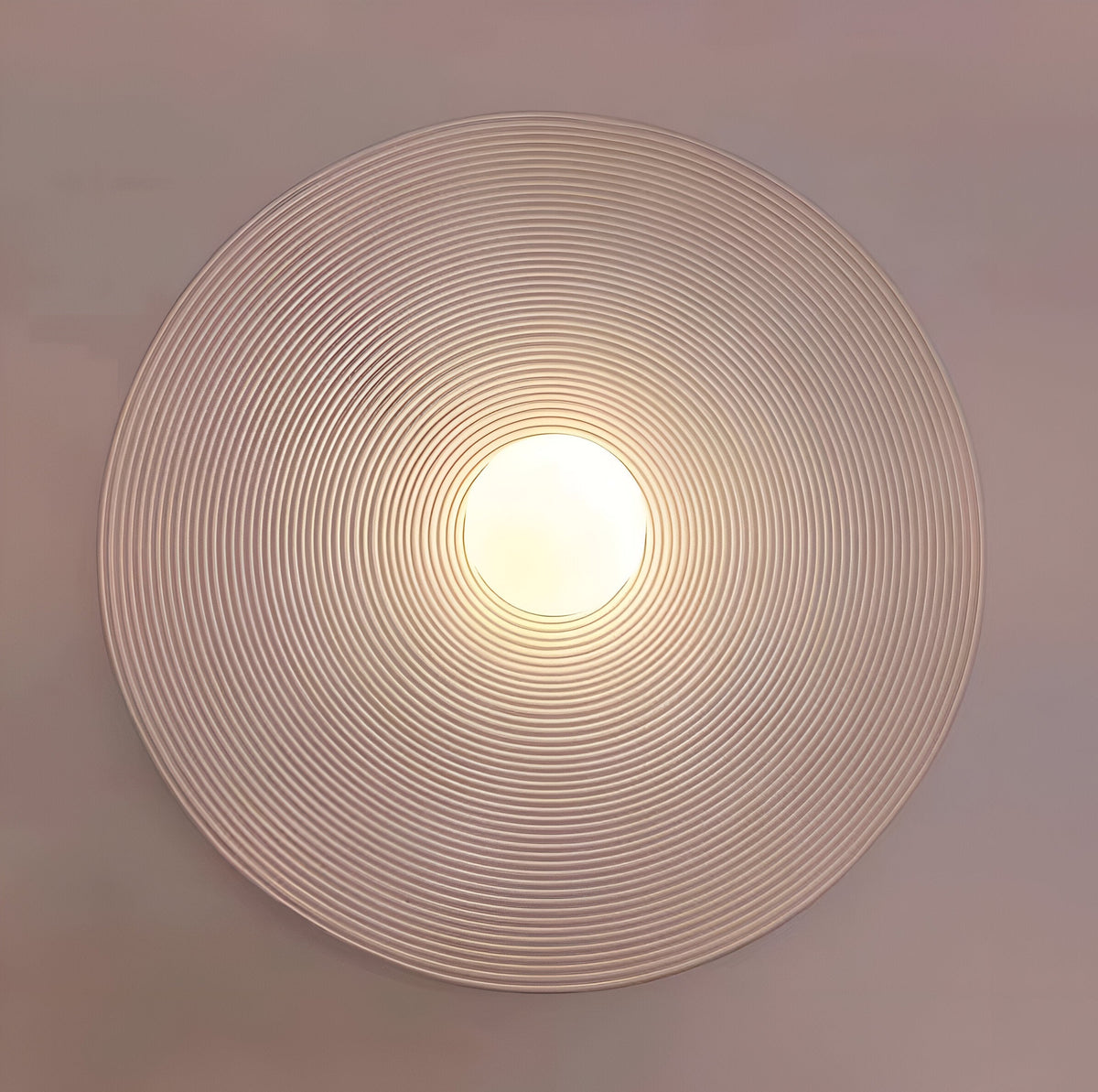 Retro Harz Keramik-Stil runde LED-Wandleuchte 1-flammig