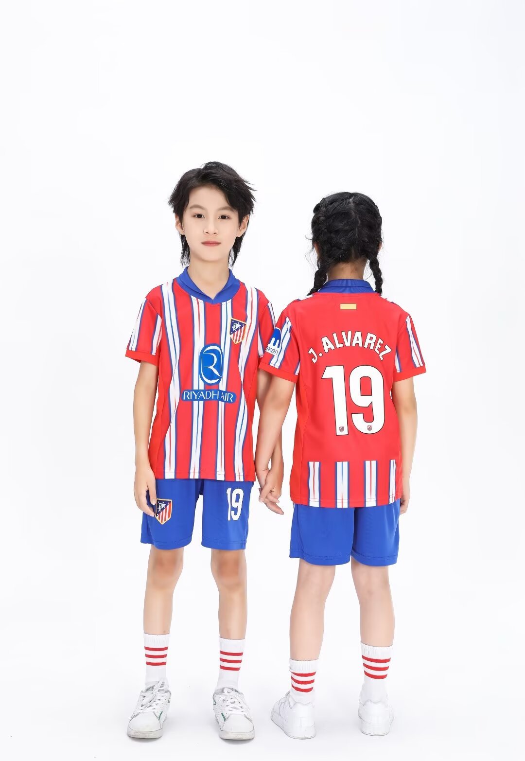 Kinder Fußballtrikot & Shorts Set – Álvarez