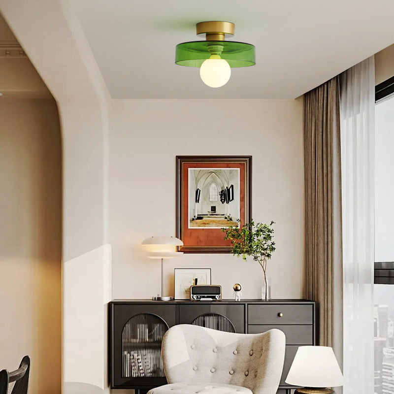 Bauhaus Glazen LED Plafondlamp 1-Licht