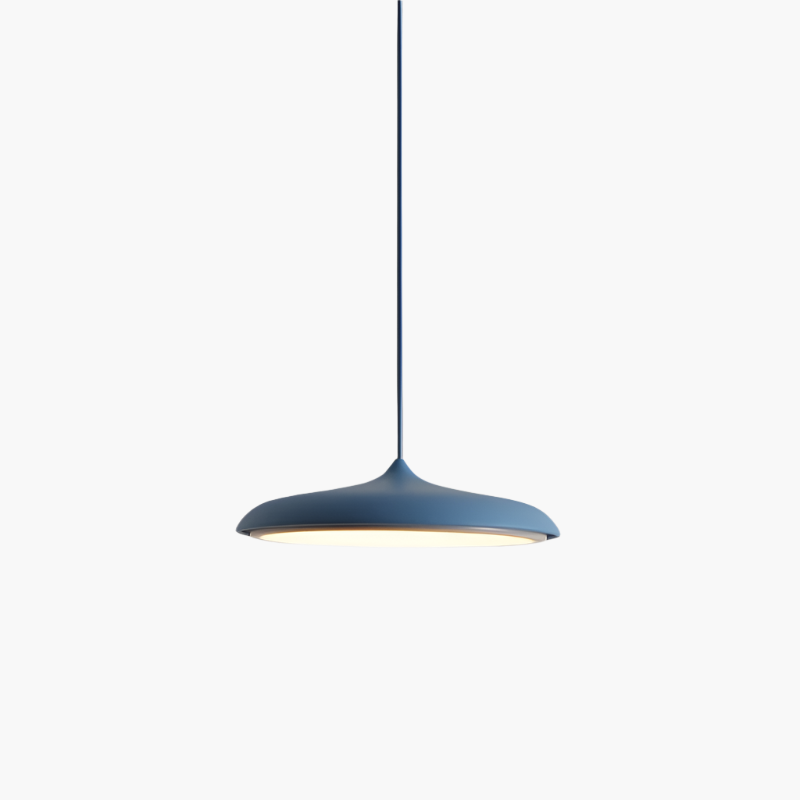 Scandinavian Round Pendant Light LED 1-Light