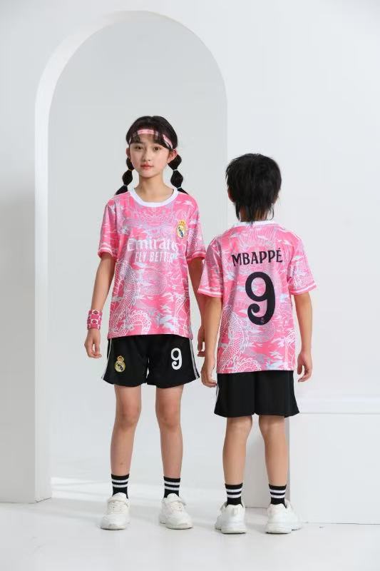Voetbalshirt en korte broek set voor kinderen - Mbappé