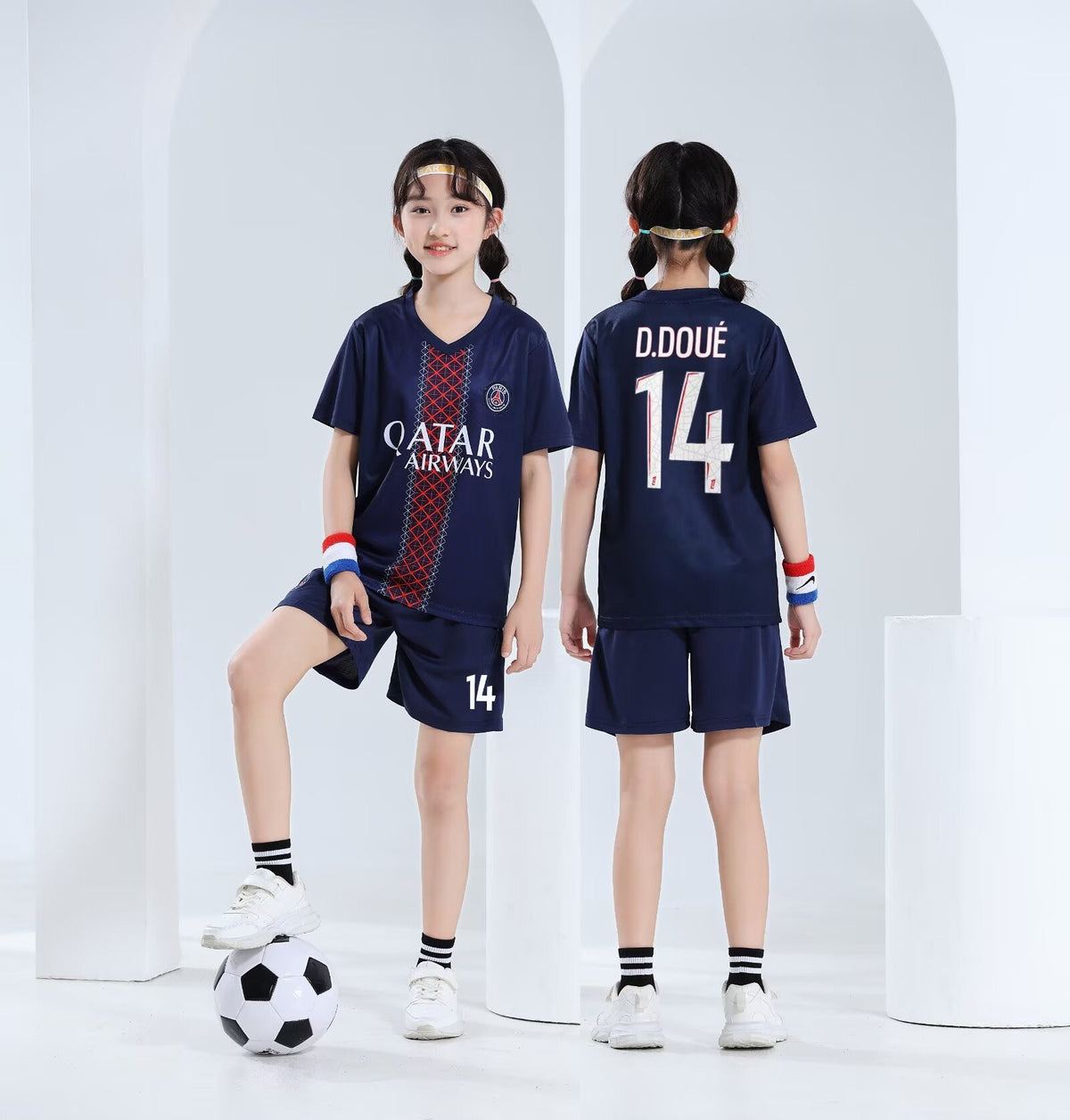Set Maglia e Pantaloncini da Calcio per Bambini – Doué