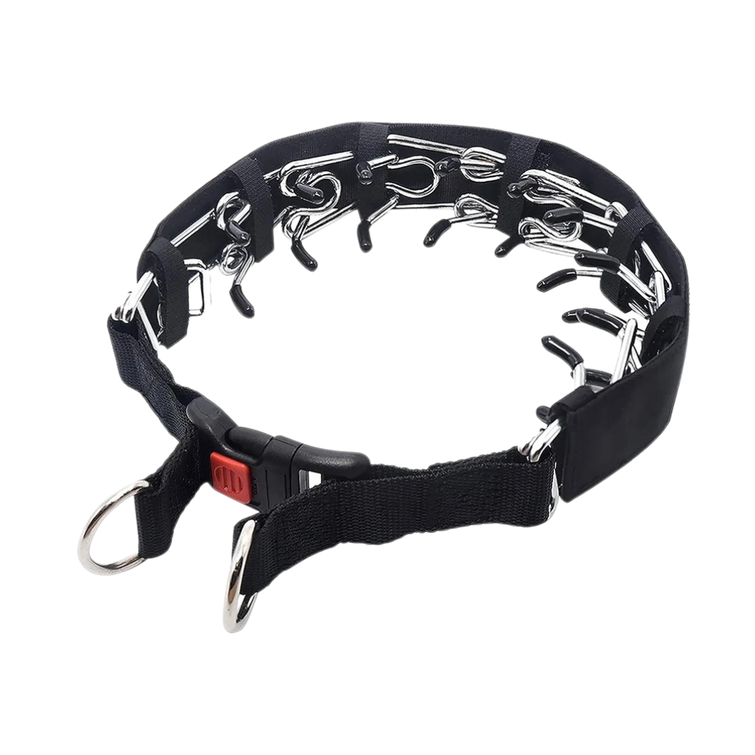 Dog Training Collar LeadEase No-Pull Adjustable Stainless Steel Chain