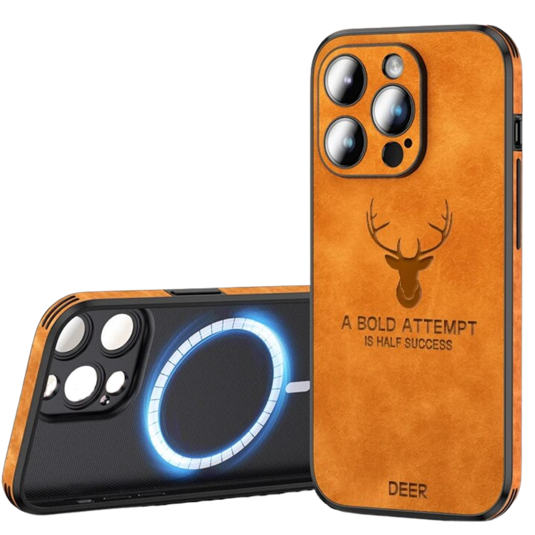 Real Leather iPhone Case | Shockproof, Stylish & Slim Design