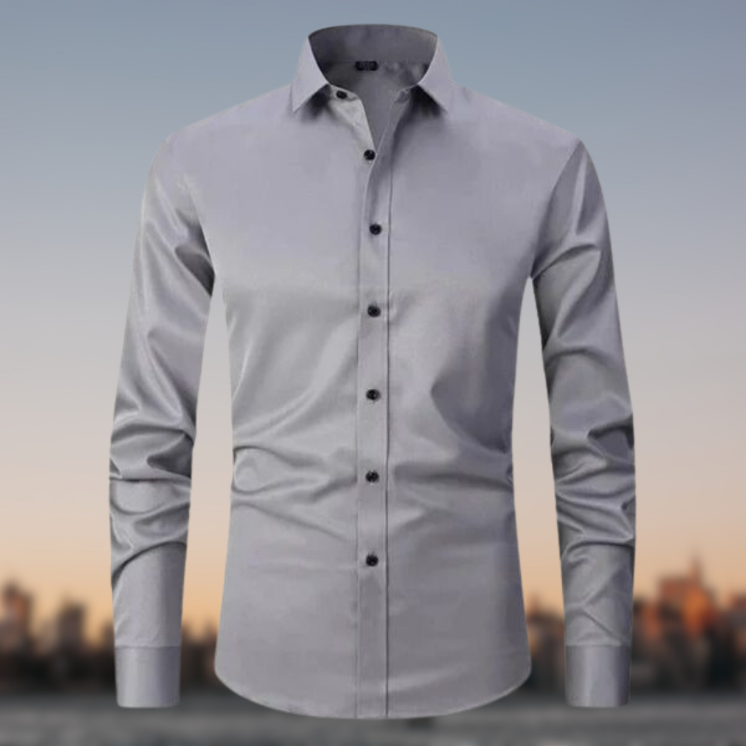 Nikolai | Camisa elástica sin arrugas